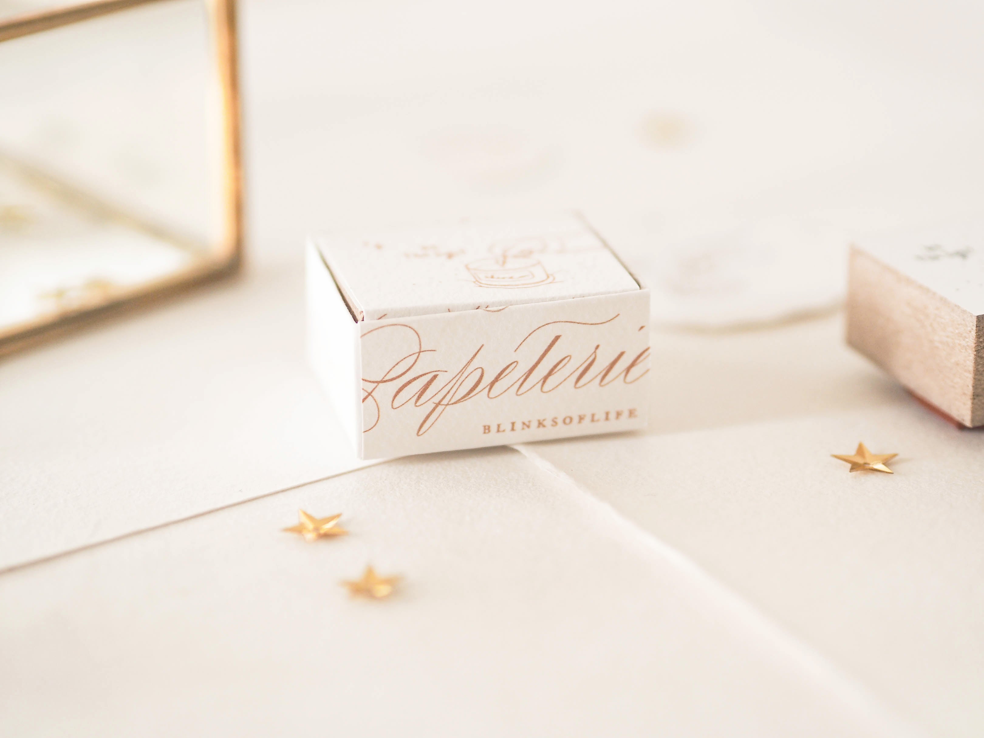 Blinks of Life - Be The Light - Rubber Stamp 