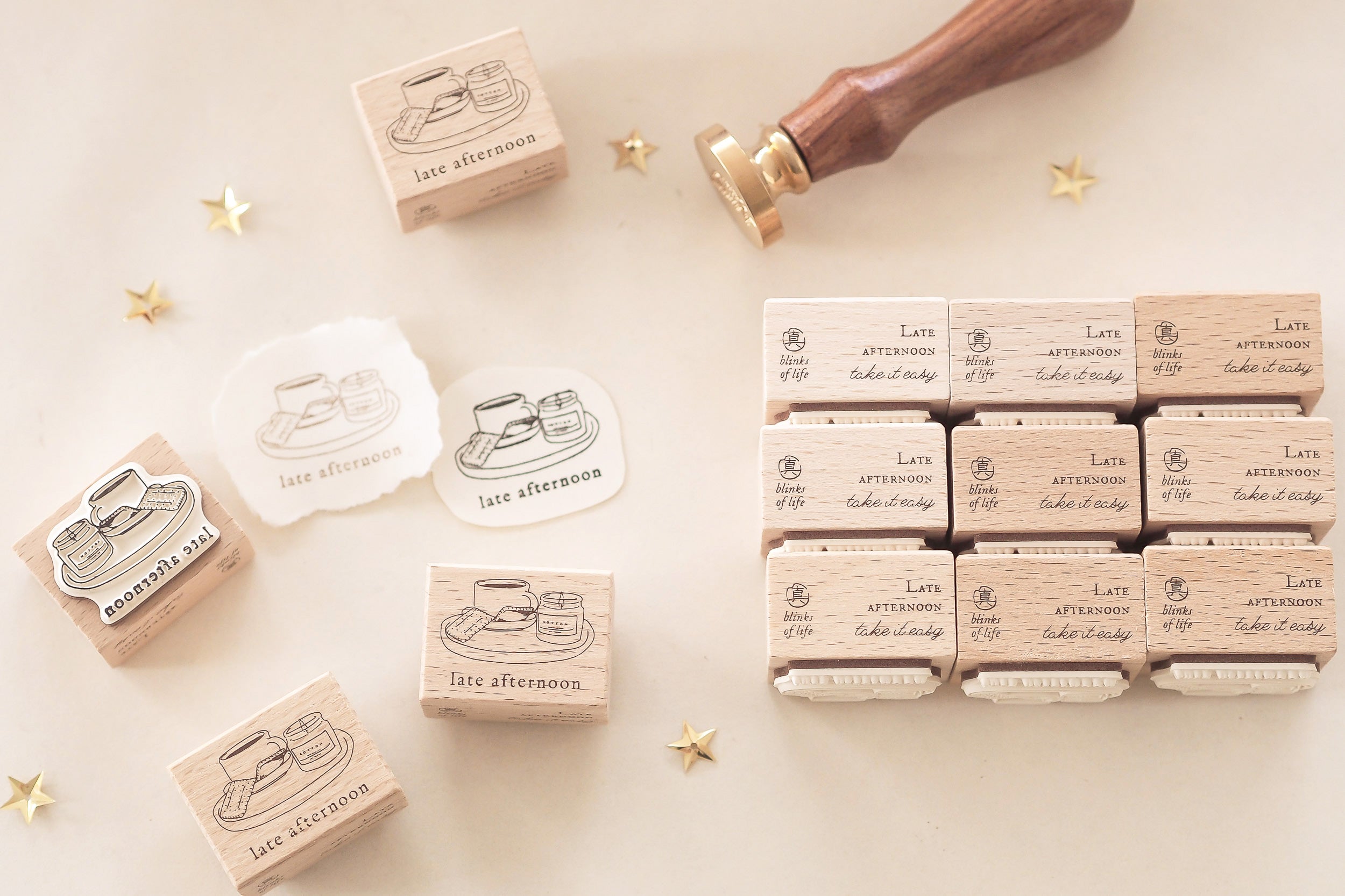 Blinks of Life - Stamp Collection - Late Afternoon