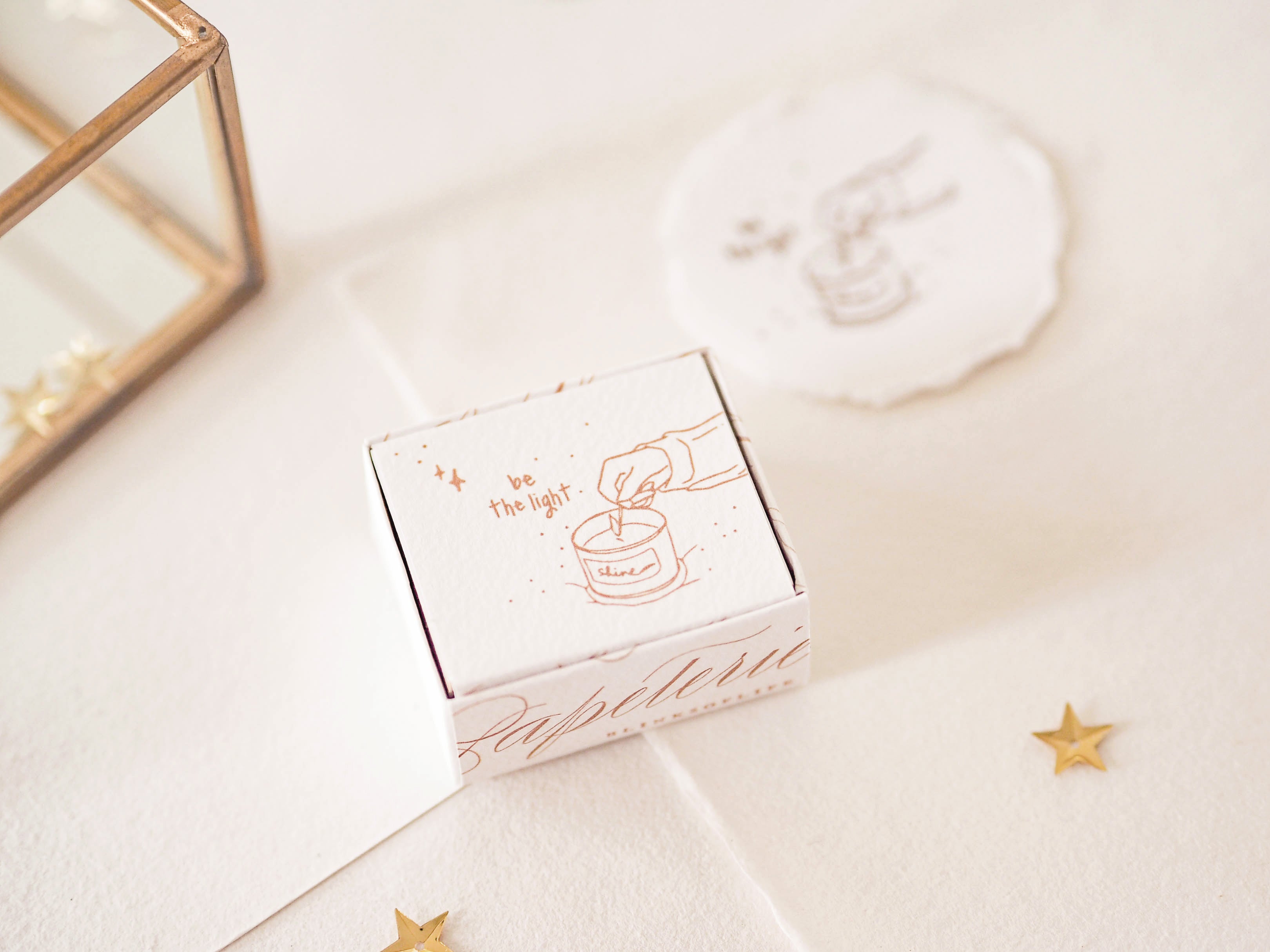 Blinks of Life - Be The Light - Rubber Stamp 