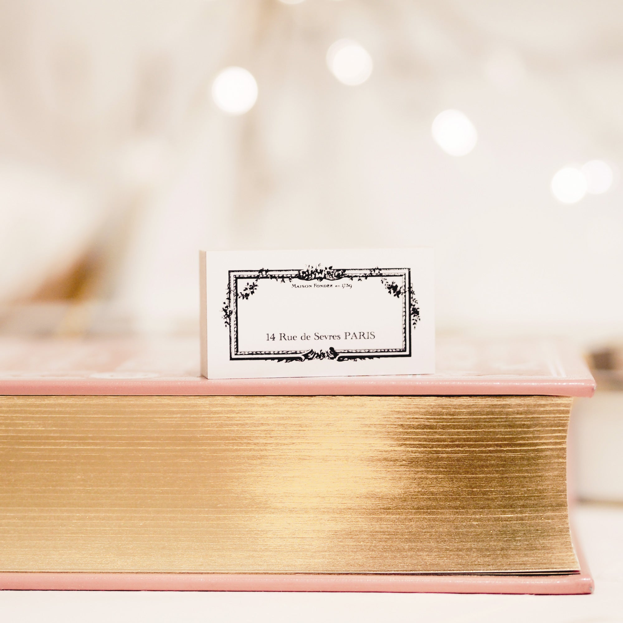 Blinks of Life - Paris Streets Collection - Paris Vintage Label Rubber Stamp