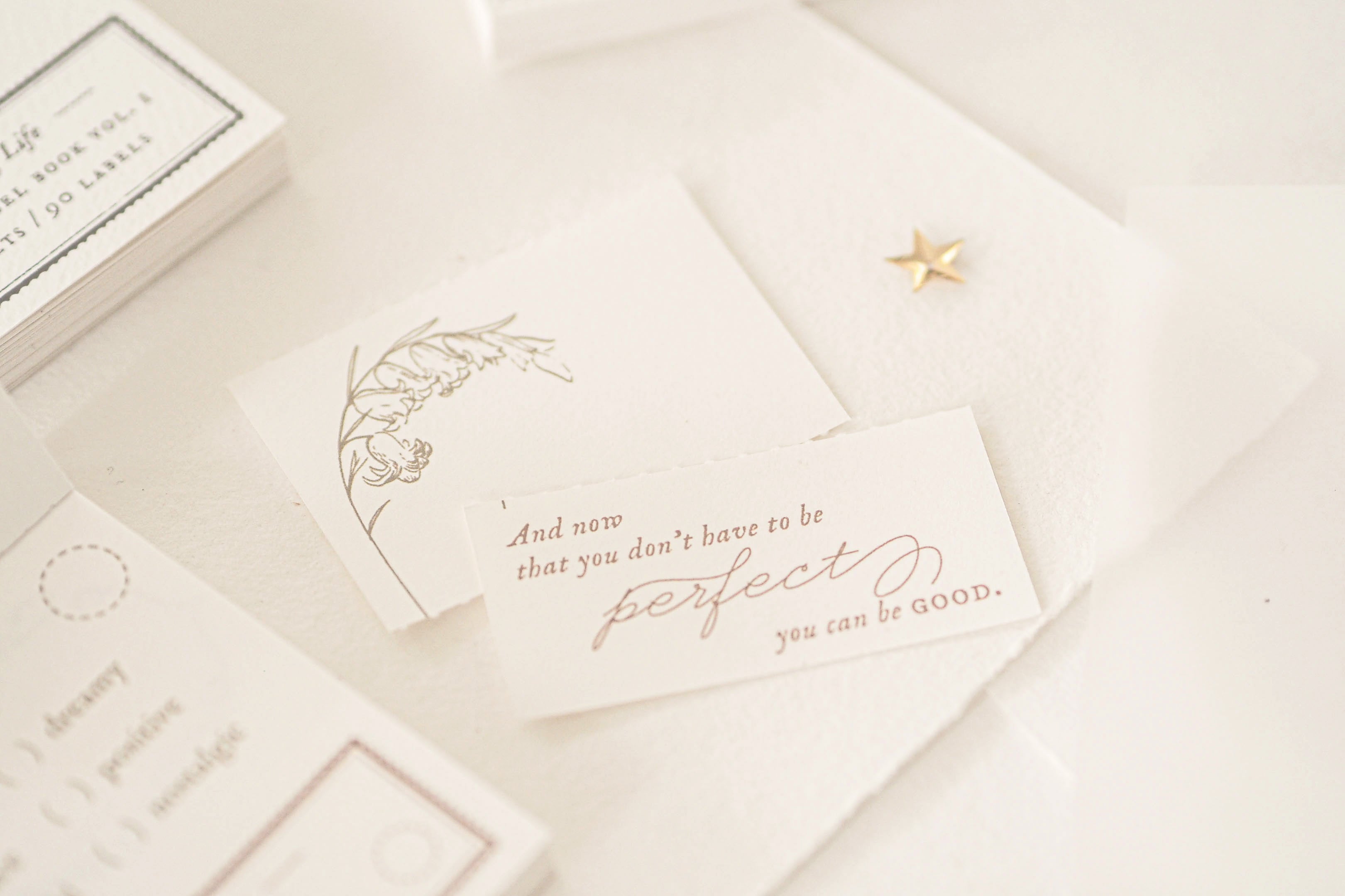 Blinks of Life Papeterie - Journal Label Book Vol 1