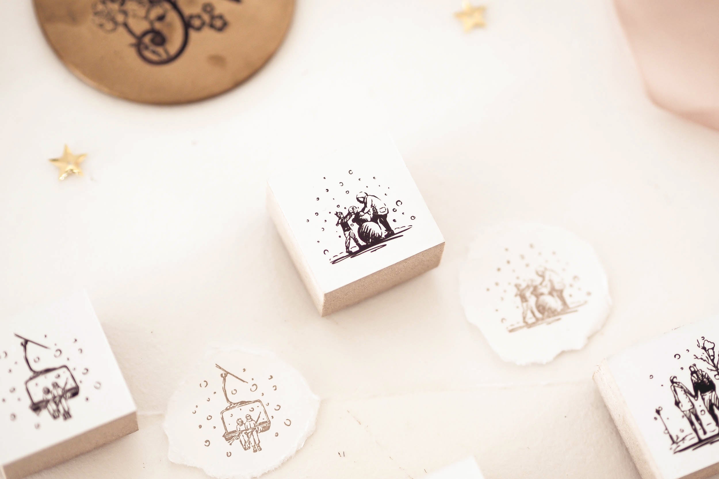 Blinks of Life Rubber Stamp December Collection 2021 - Life Captured in December