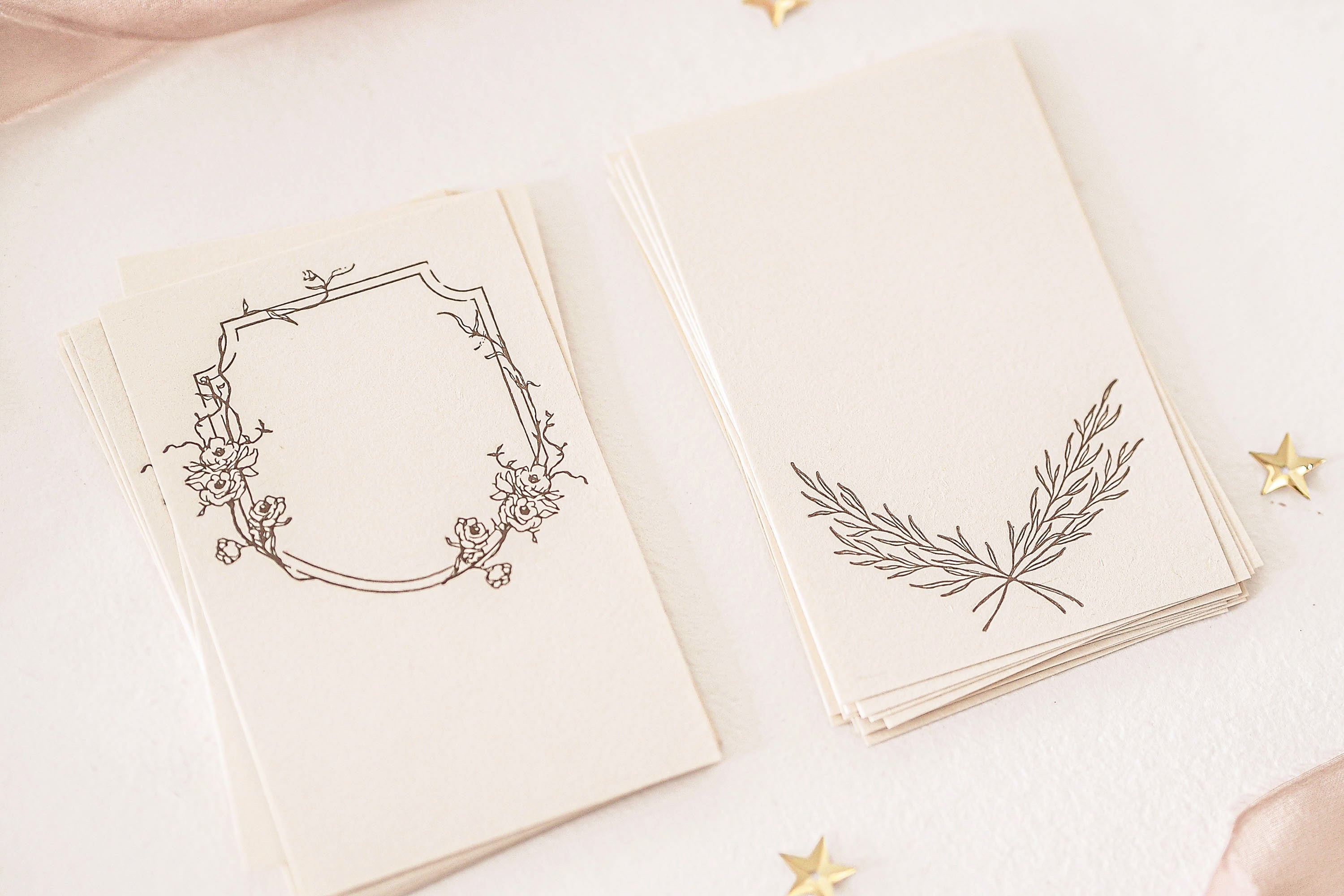 Blinks of Life - Letterpress Journal Cards