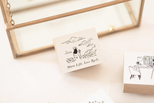 Blinks of Life - More Life, Less Rush - Rubber Stamp Collection