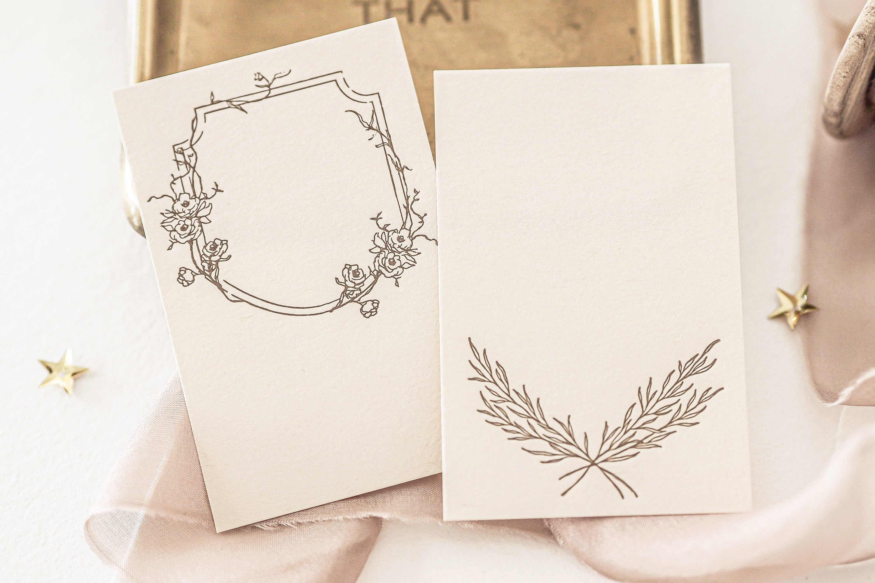 Blinks of Life - Letterpress Journal Cards