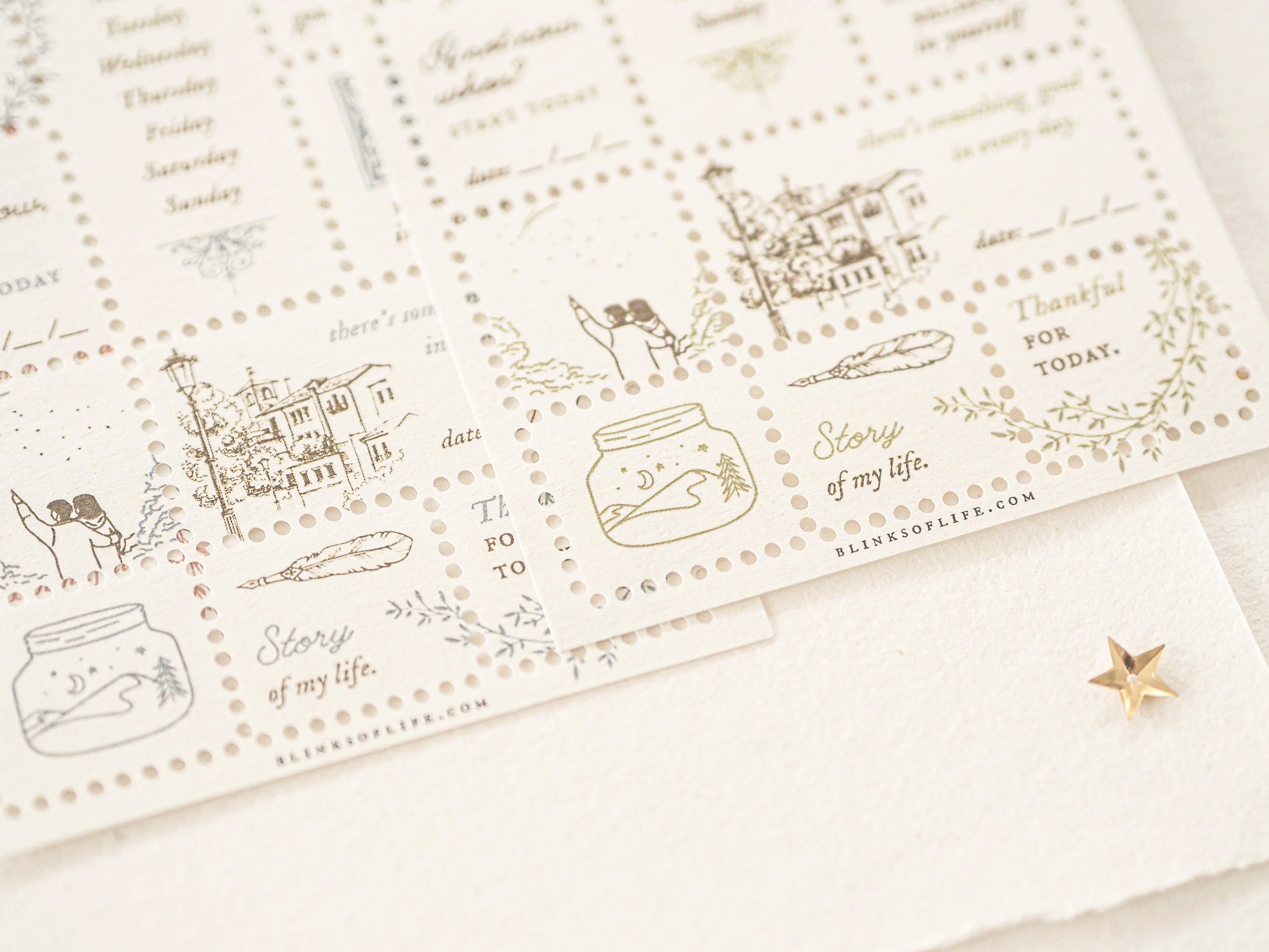 Blinks of Life - Stamp Sheets