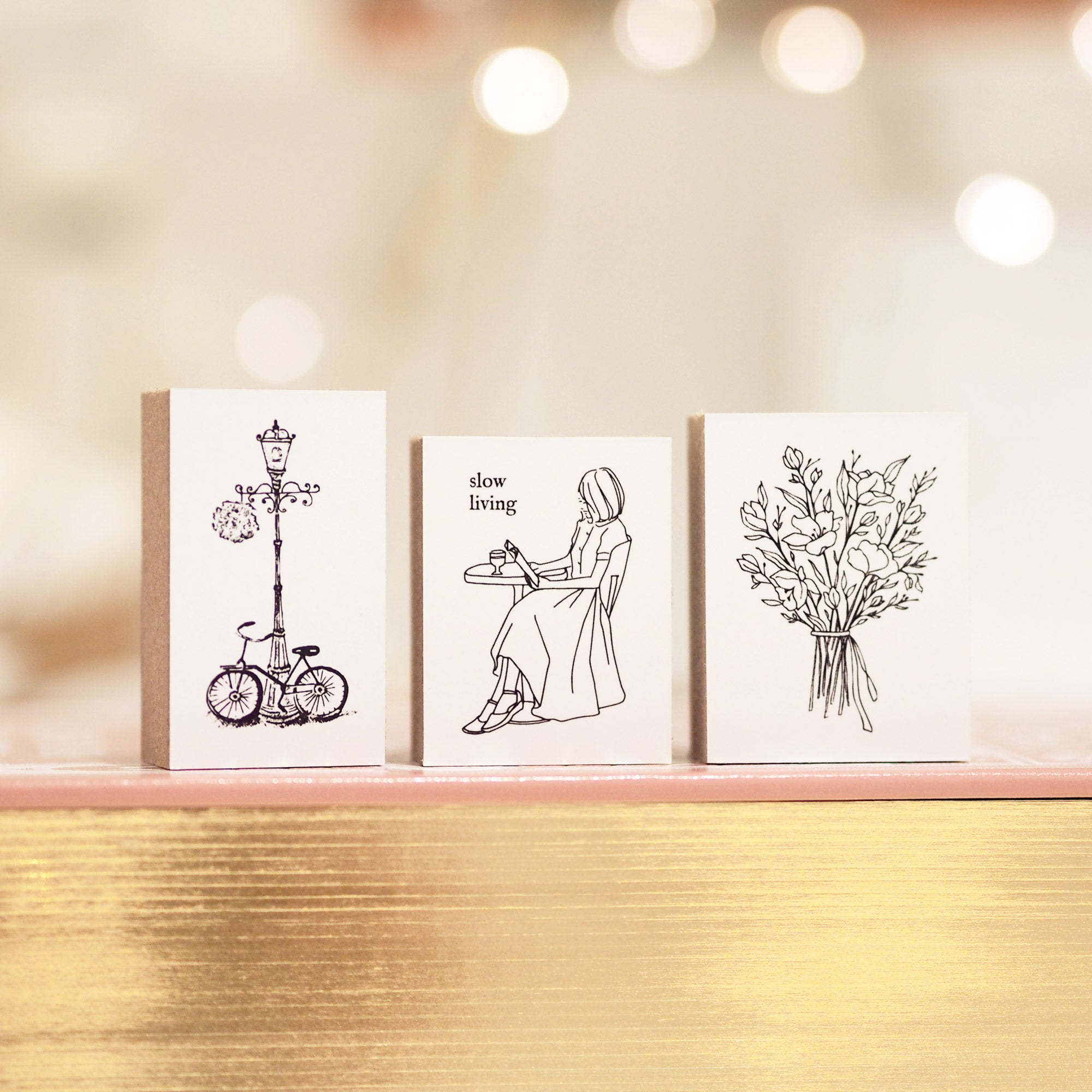 Blinks of Life - Streets of Paris Stamp Collection - Paris Bouquet