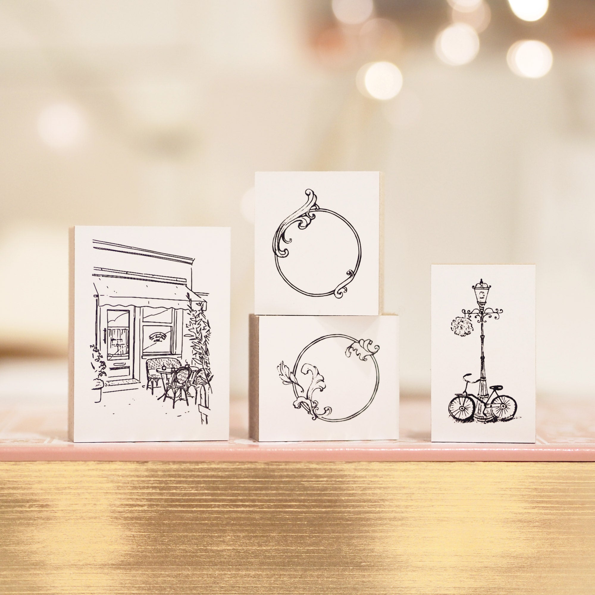 Blinks of Life - Streets of Paris Stamp Collection - Scenic Route