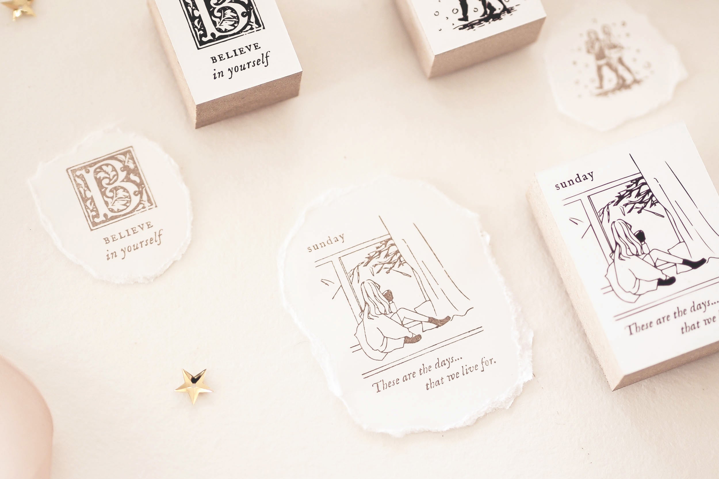 Blinks of Life Rubber Stamp Collection - These Are The Days