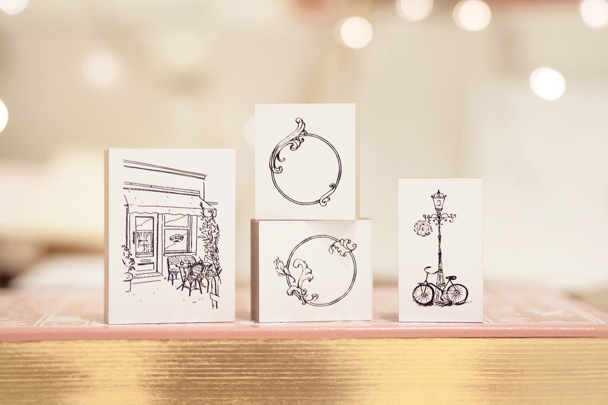 Blinks of Life - Streets of Paris Stamp Collection - Renaissance Frame #02