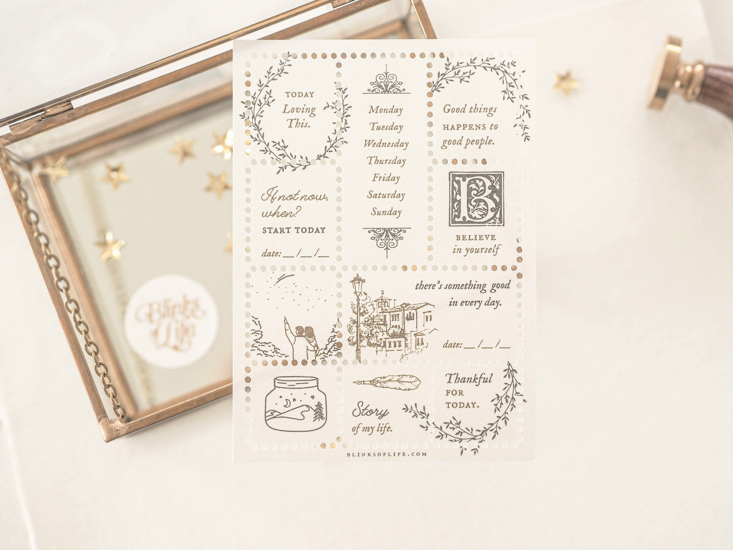 Blinks of Life - Stamp Sheets