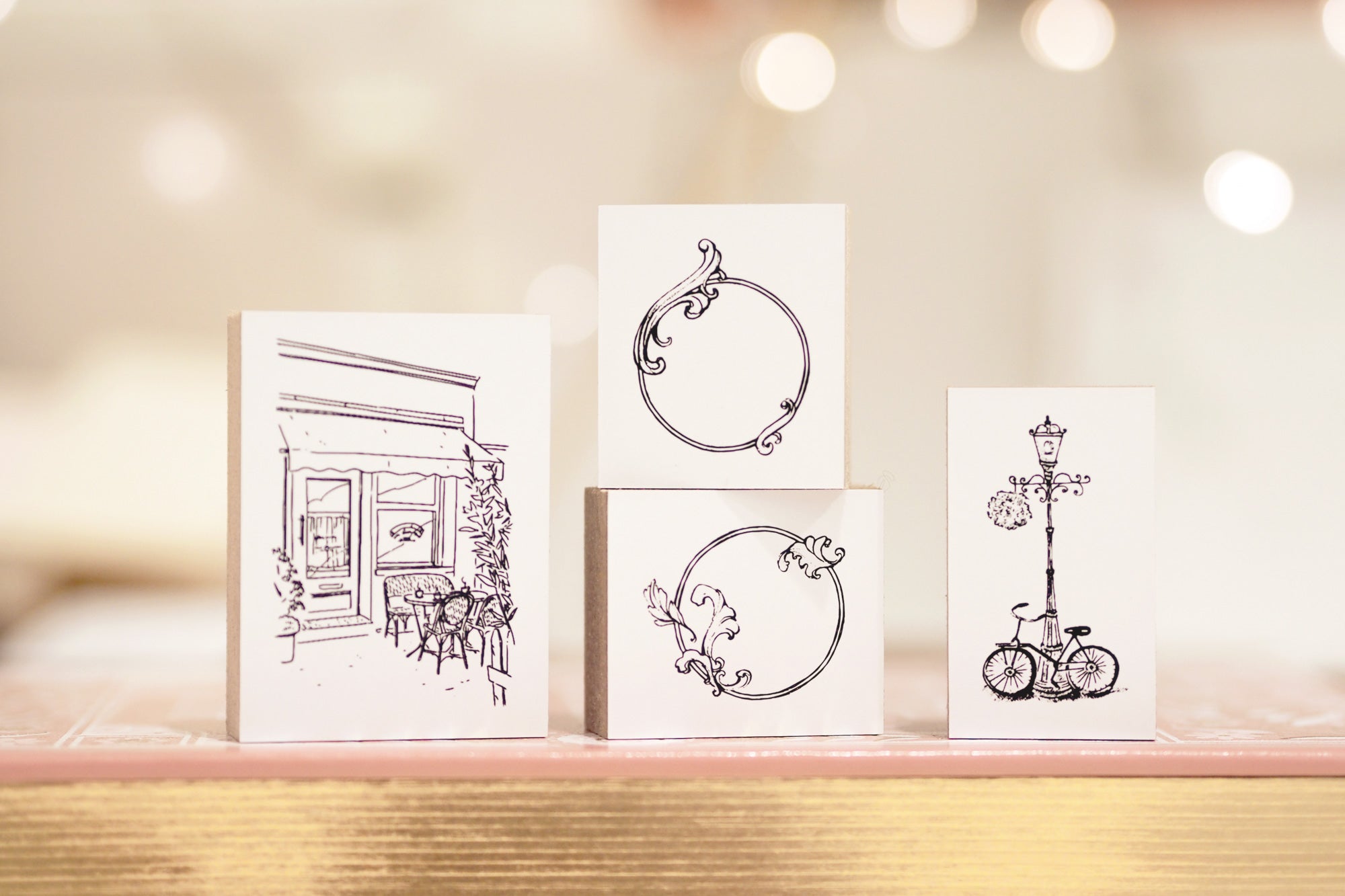 Blinks of Life - Streets of Paris Stamp Collection - Renaissance Frame #01