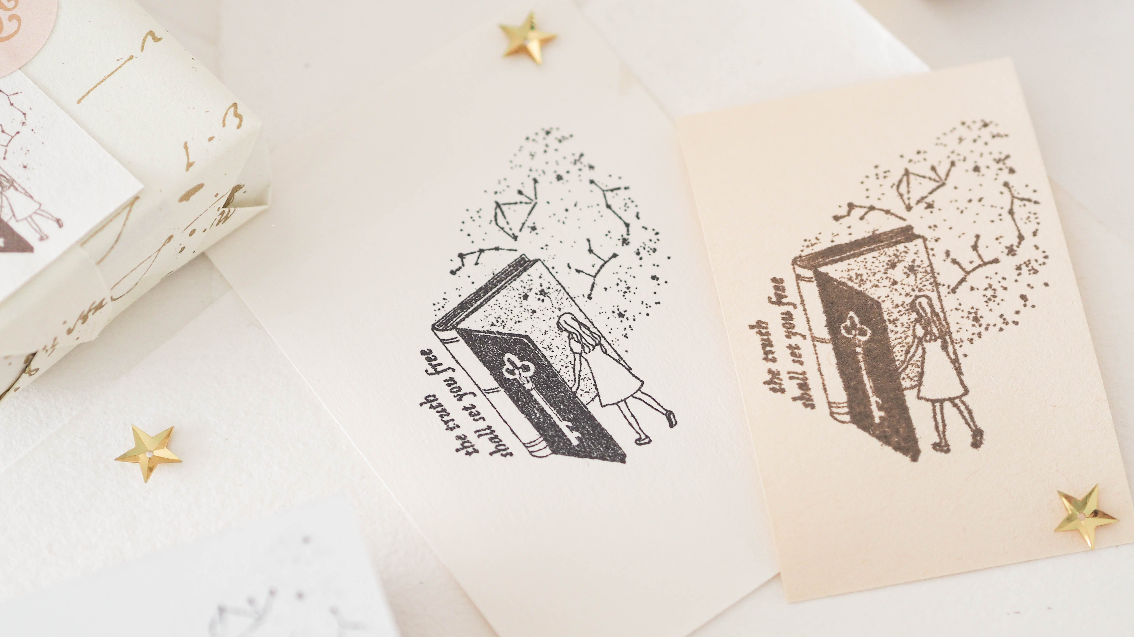 Blinks of Life - Seek the Truth - Rubber Stamp