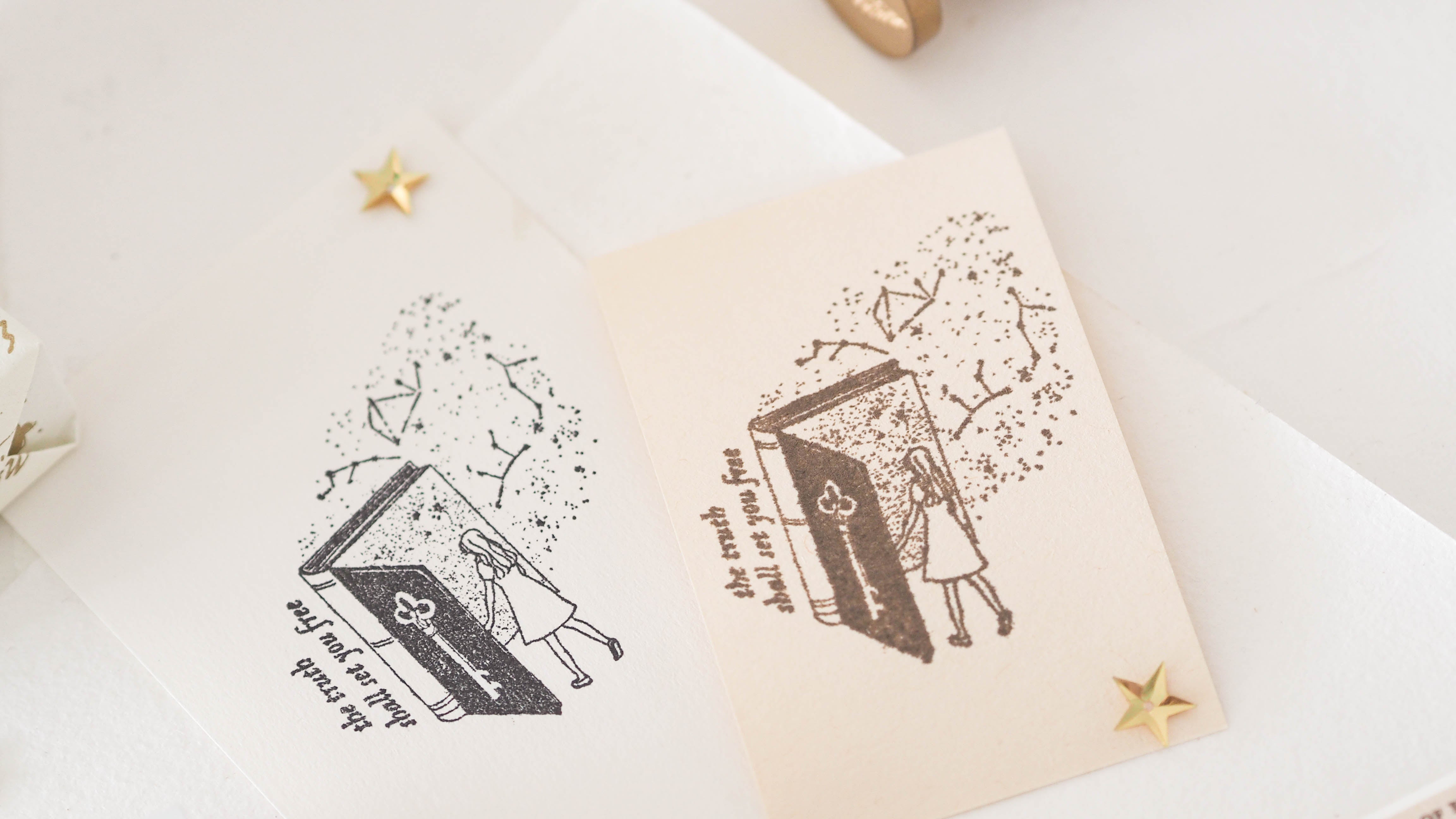 Blinks of Life - Seek the Truth - Rubber Stamp