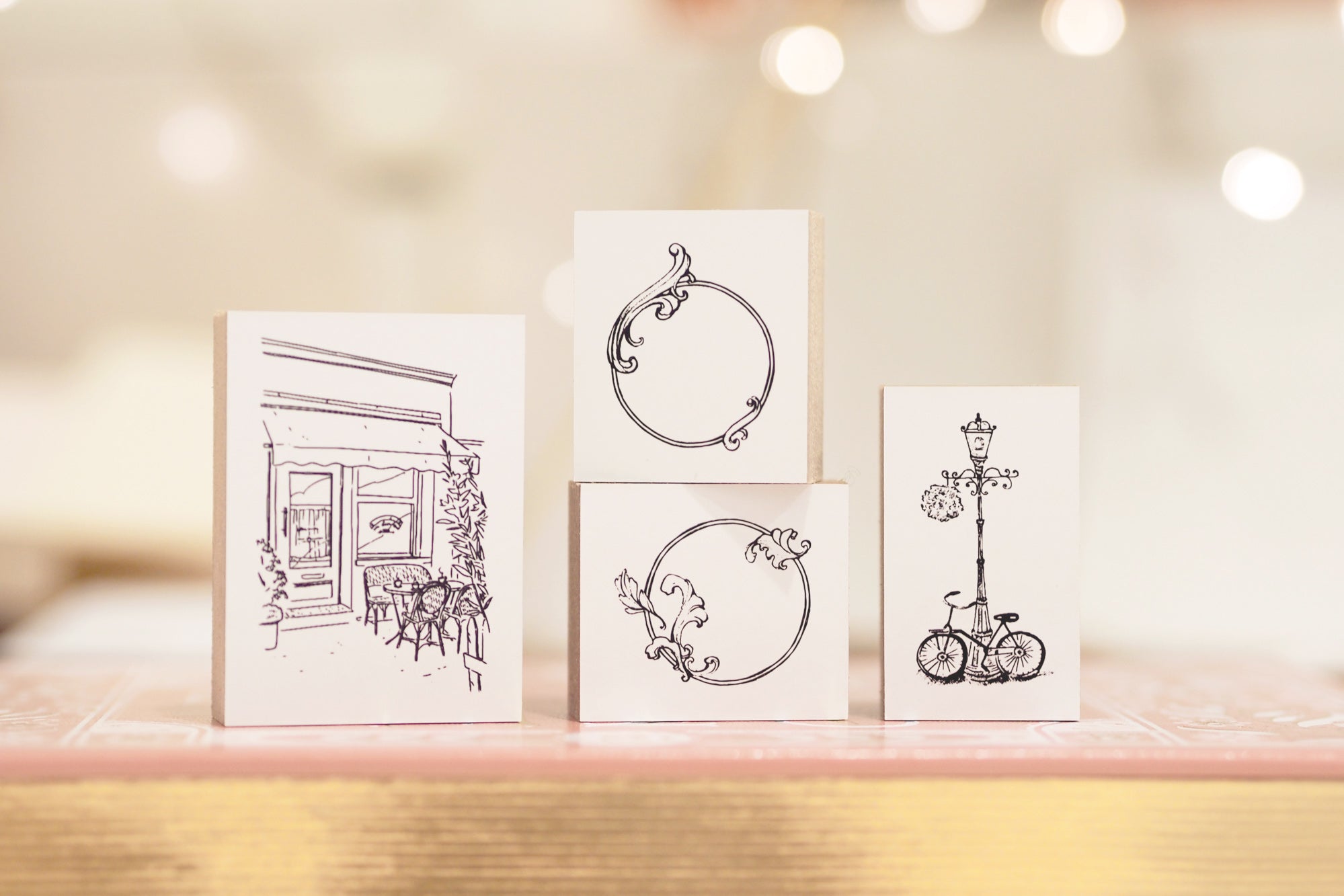 Blinks of Life - Streets of Paris Stamp Collection - Scenic Route