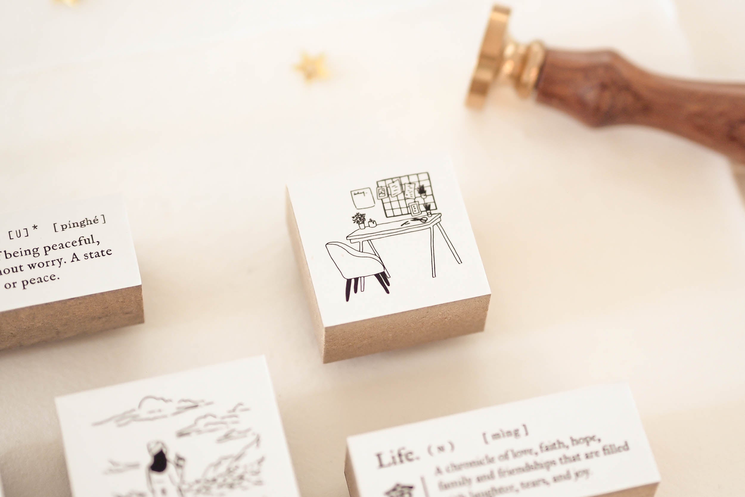 Blinks of Life - My Cozy Corner - Rubber Stamp Collection