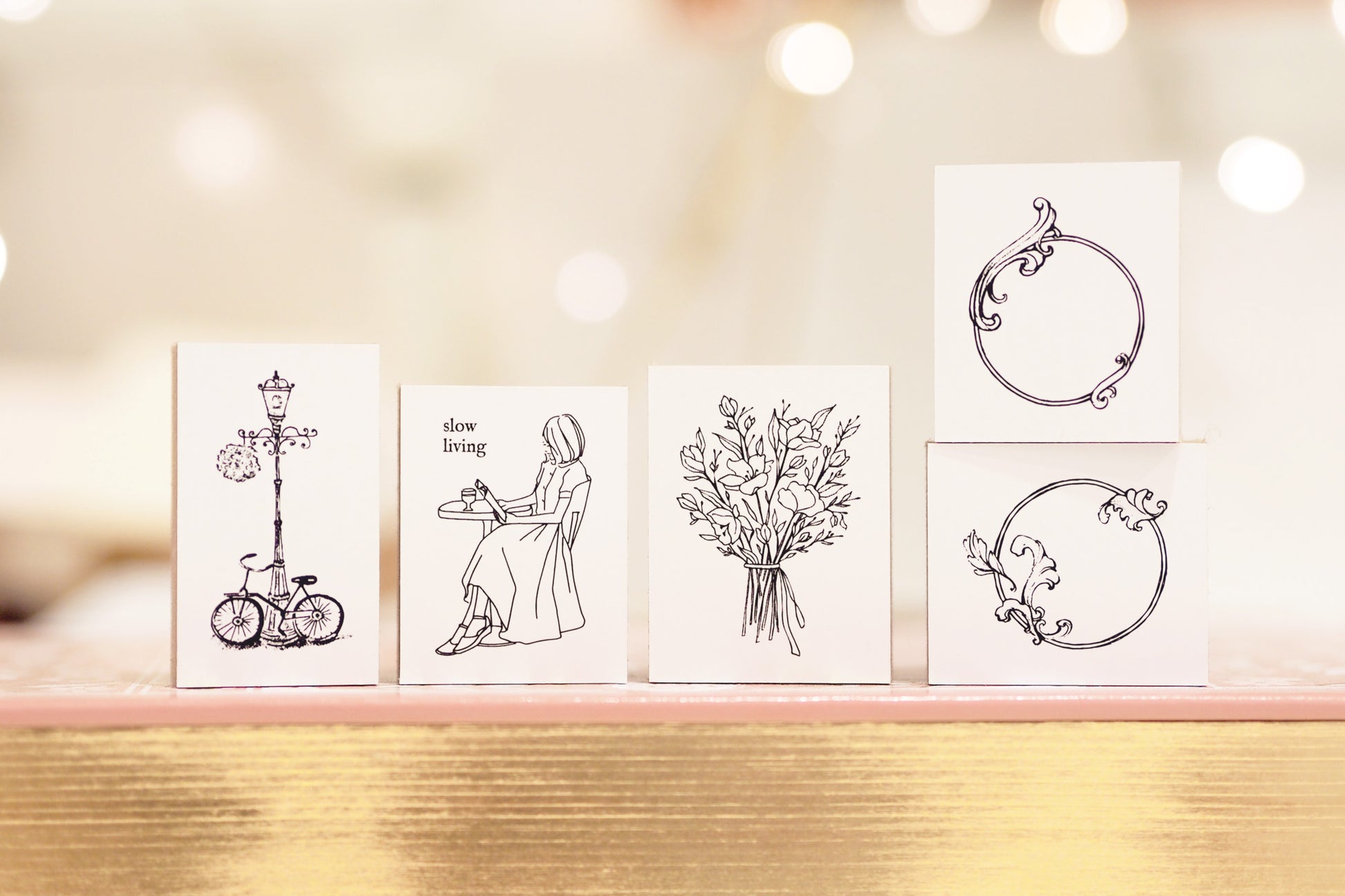 Blinks of Life - Streets of Paris Stamp Collection - Renaissance Frame #01