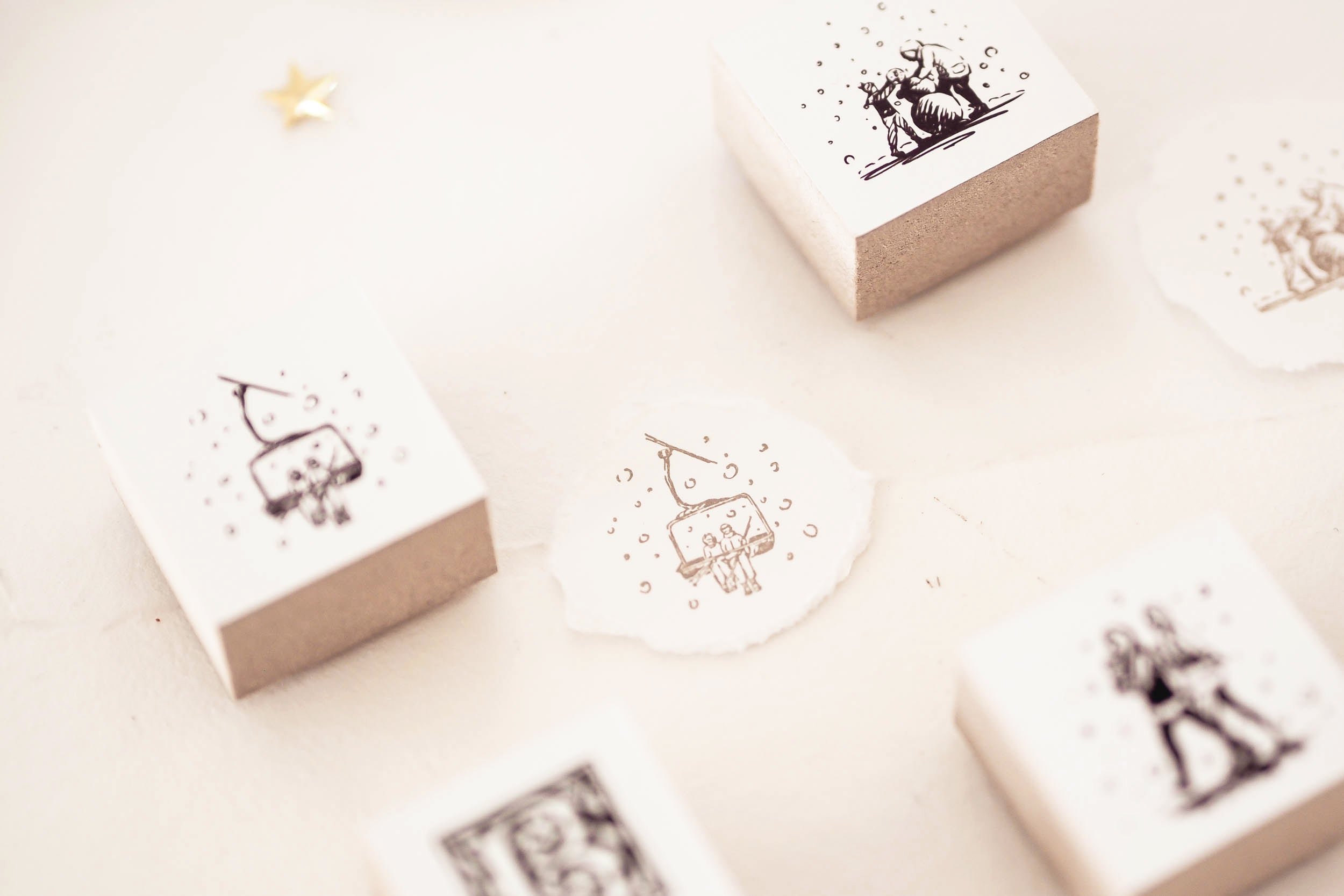 Blinks of Life Rubber Stamp December Collection 2021 - Life Captured in December