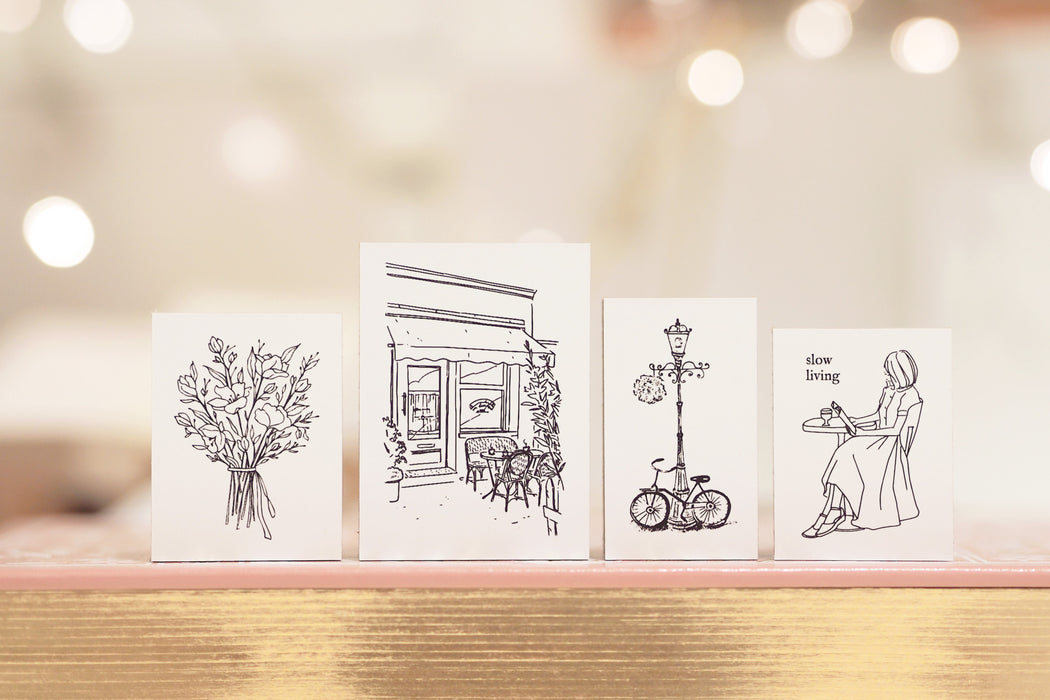 Blinks of Life - Streets of Paris Stamp Collection - Paris Bouquet