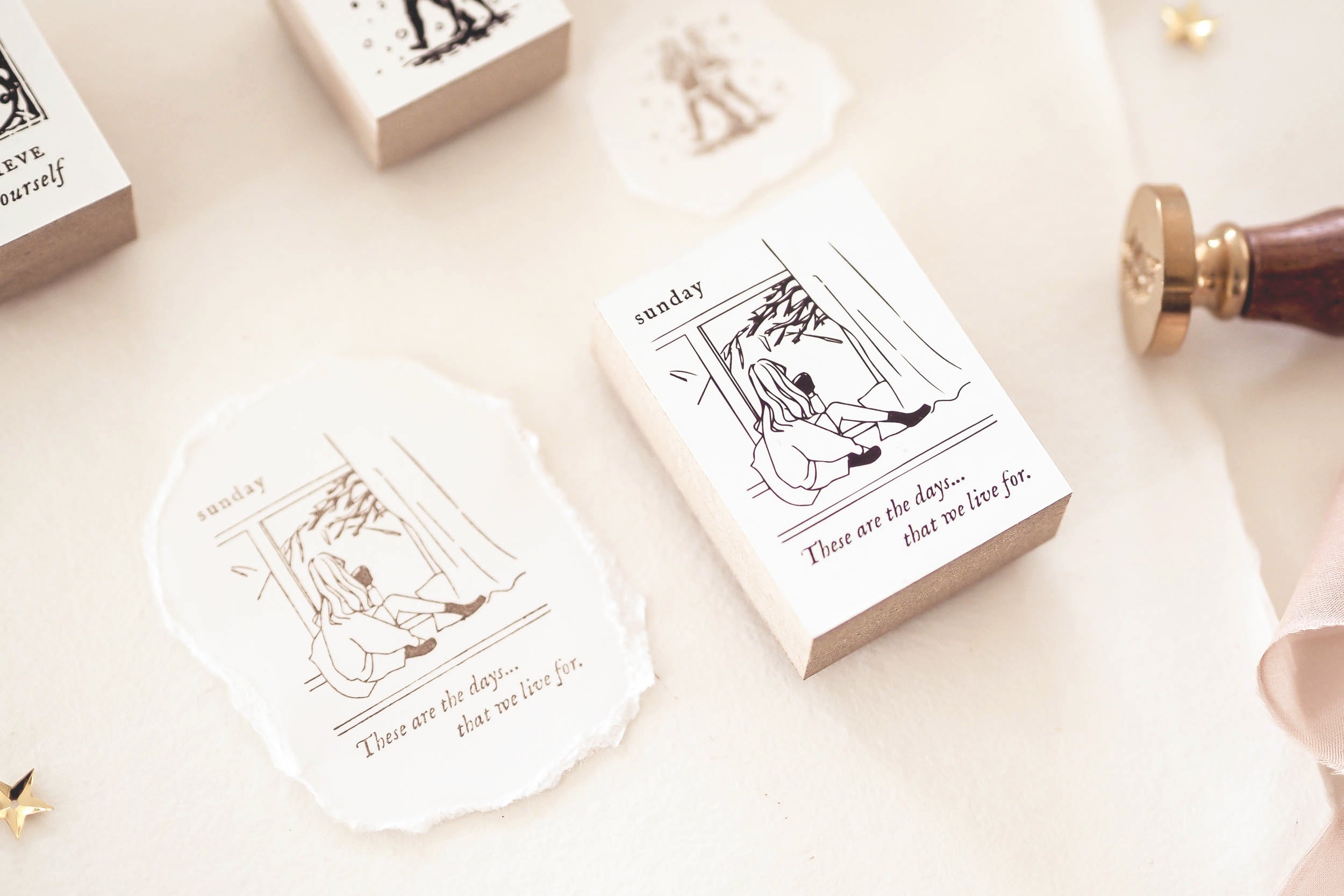 Blinks of Life Rubber Stamp Collection - These Are The Days