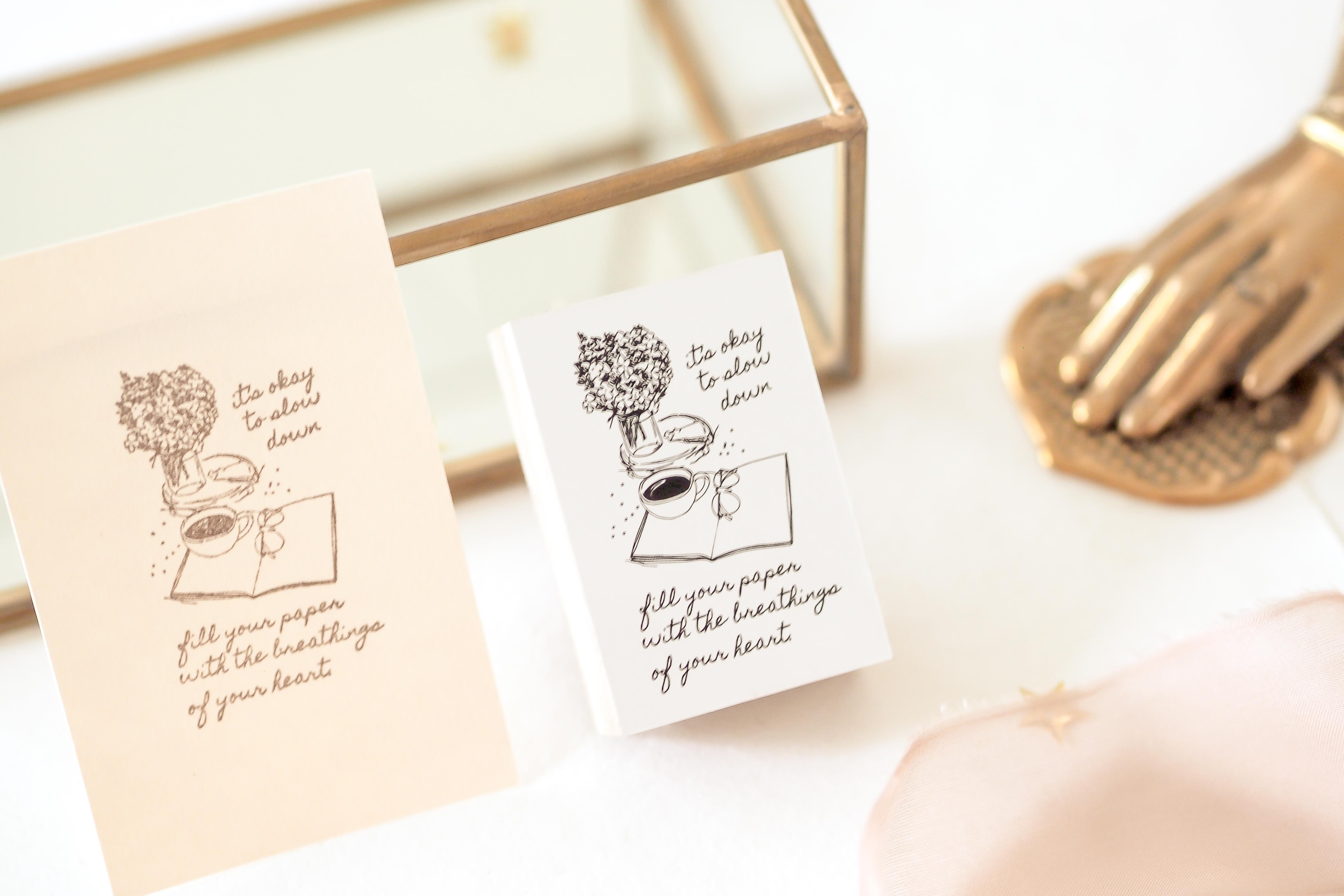 Blinks of Life - Fill Your Paper - Rubber Stamp