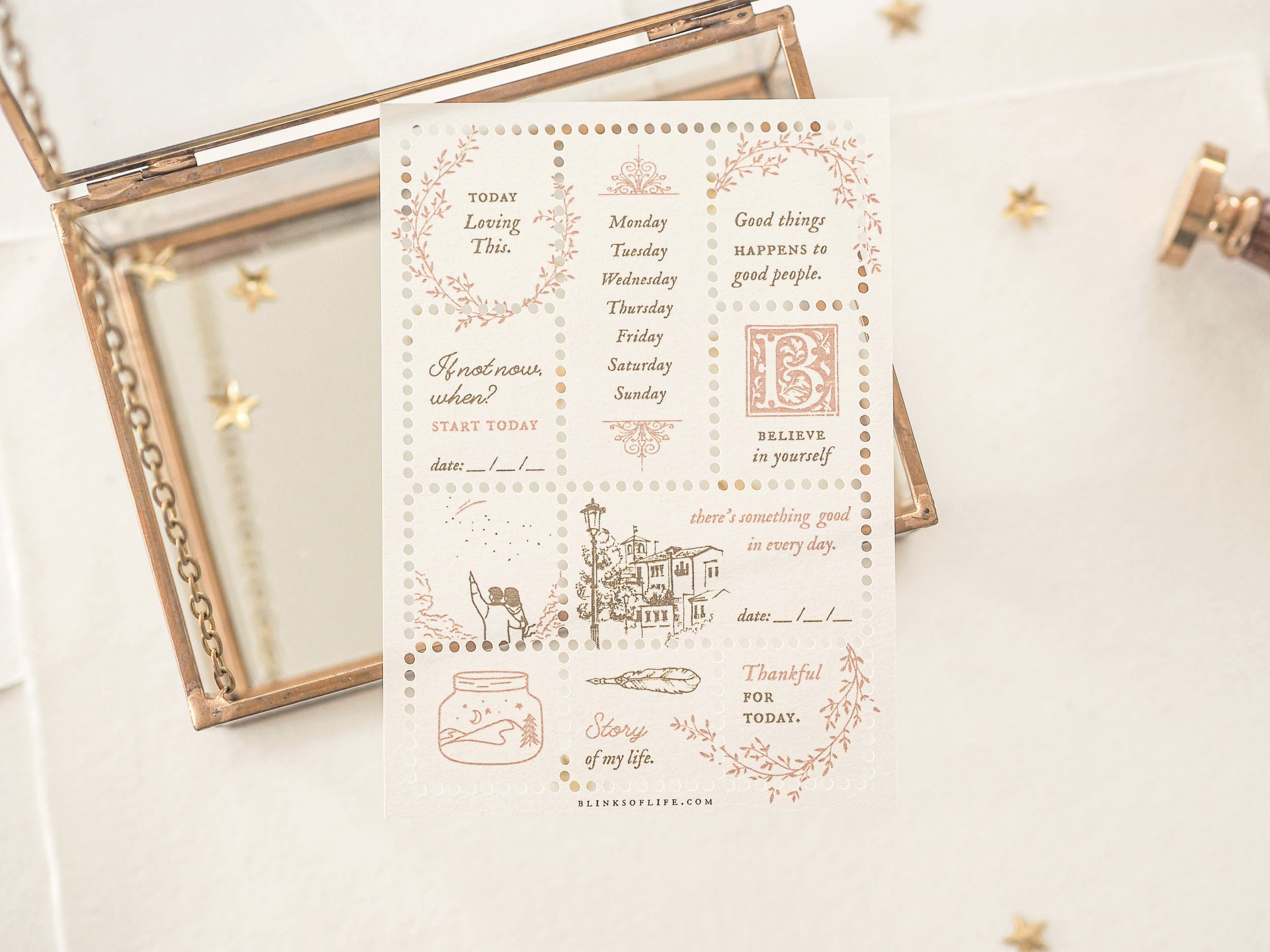 Blinks of Life - Stamp Sheets