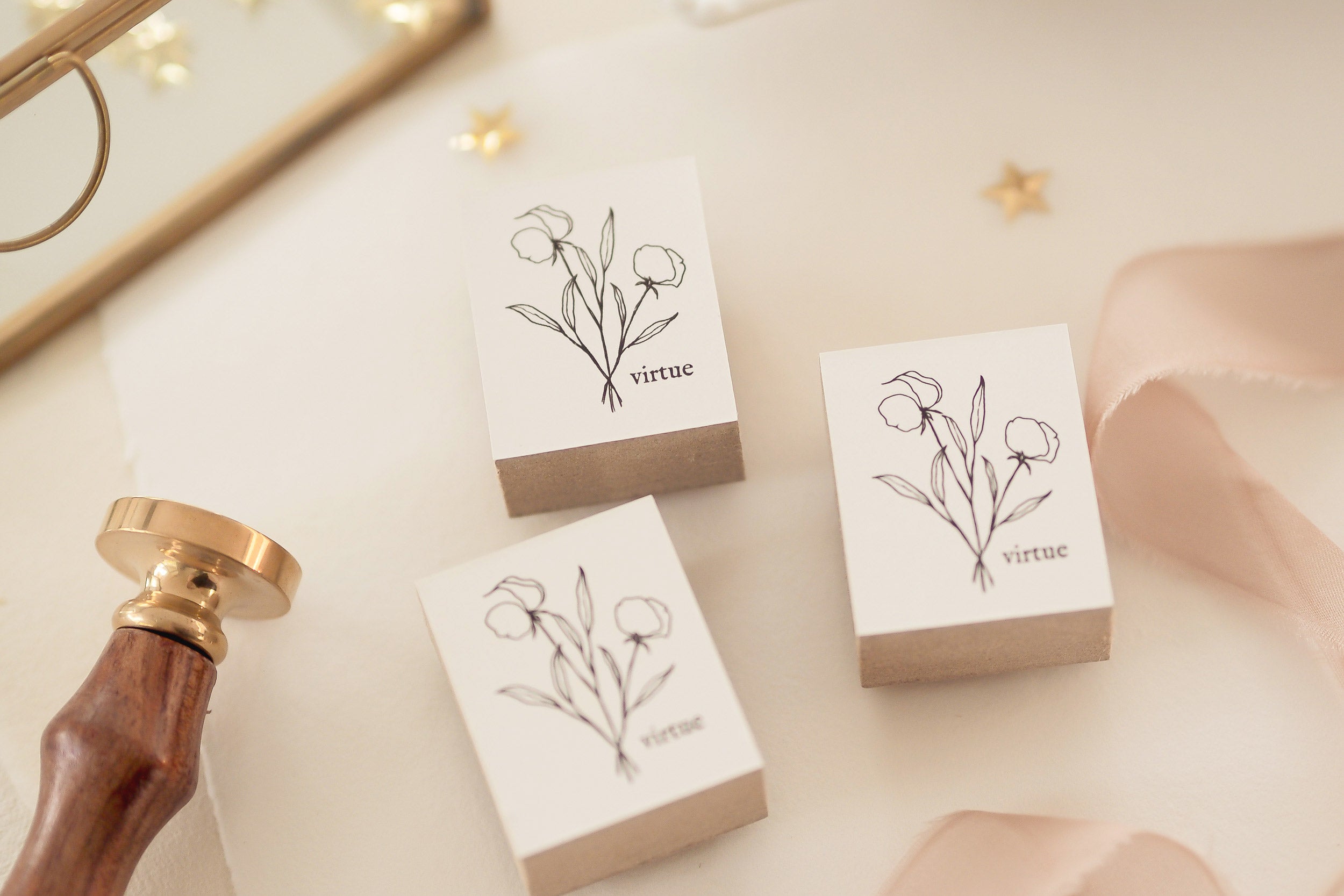 Blinks of Life - Le Jardin Botanical Stamp Collection - Virtue