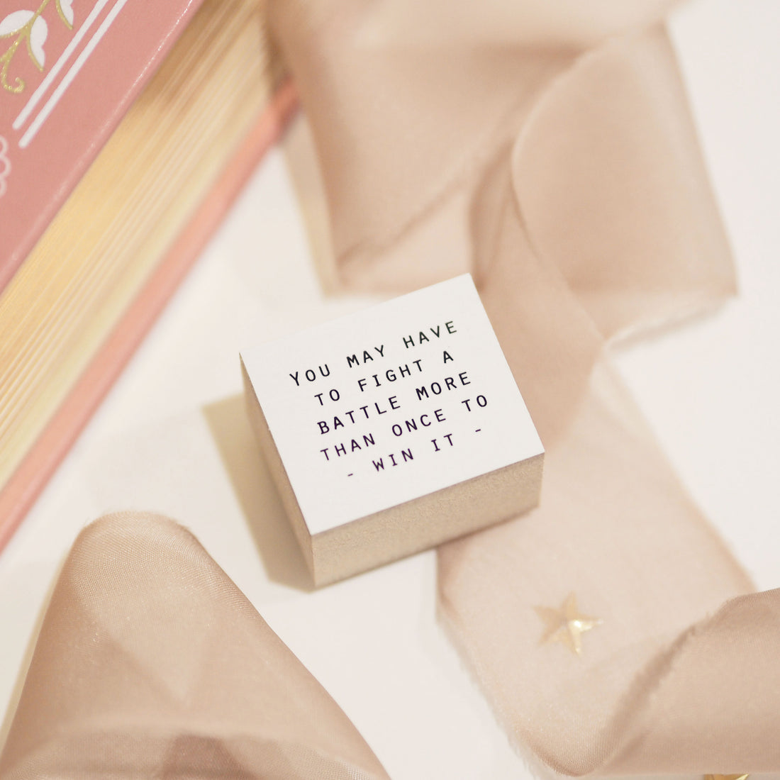 Blinks of Life - Journal Quote Stamps - To Win