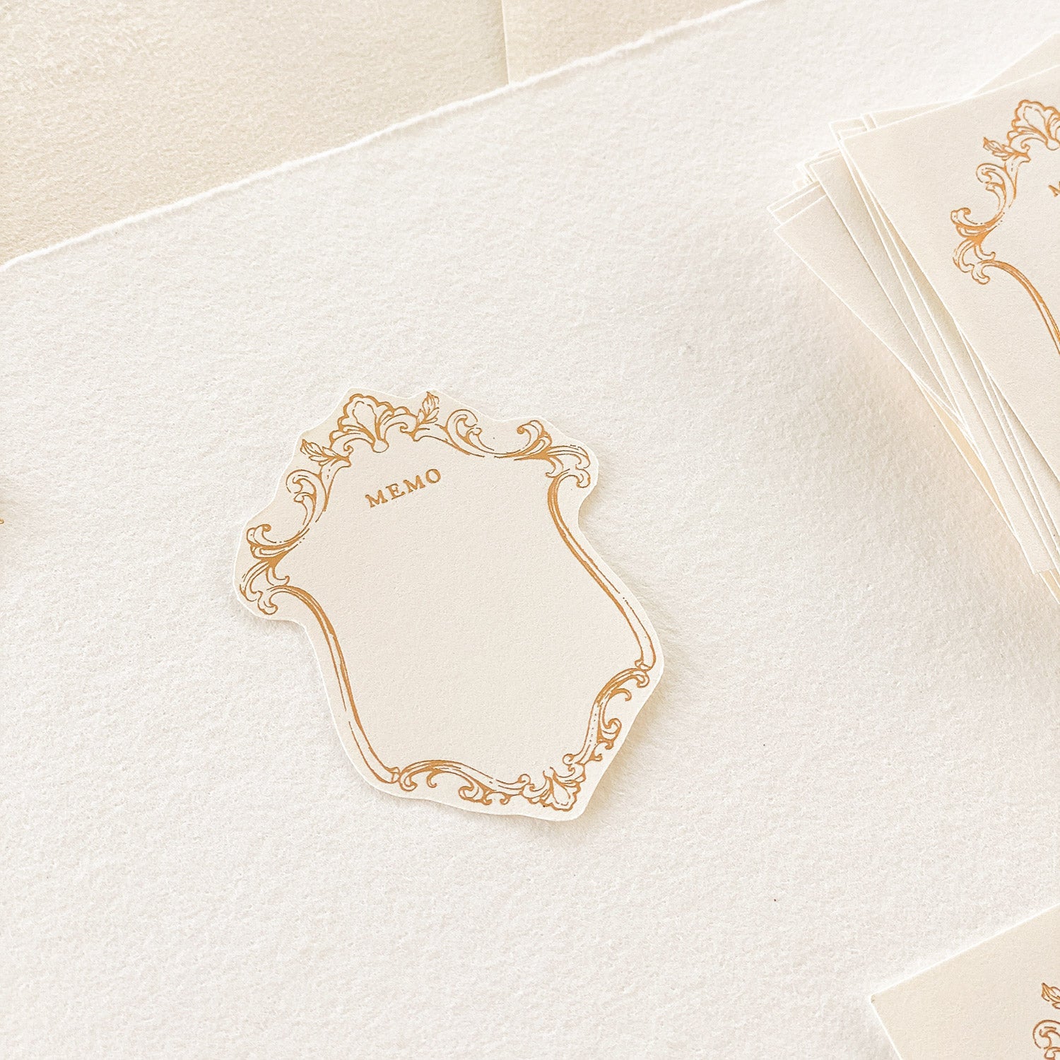 Blinks of Life - Gold Frame Letterpress Labels #02