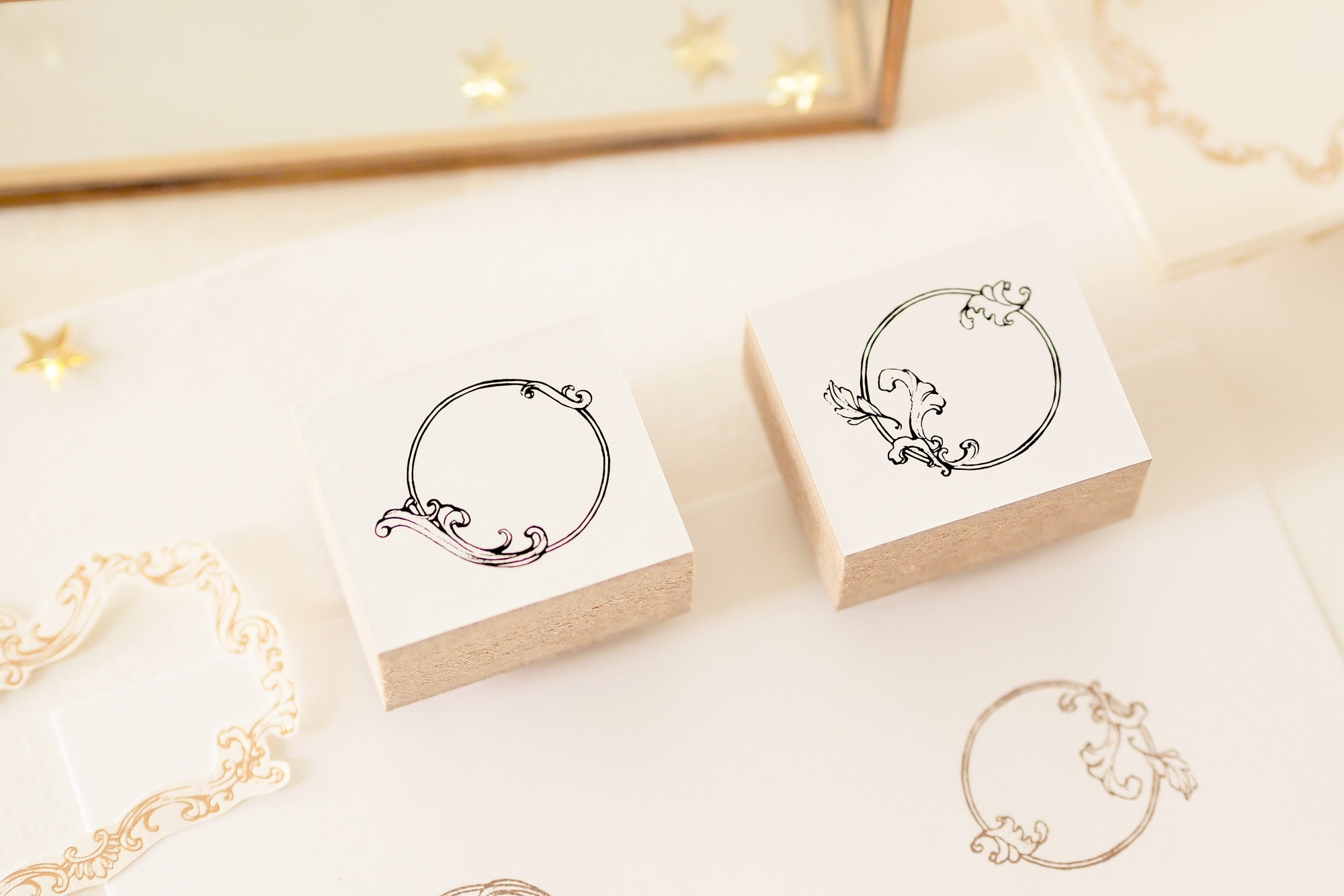 Blinks of Life - Streets of Paris Stamp Collection - Renaissance Frame #01