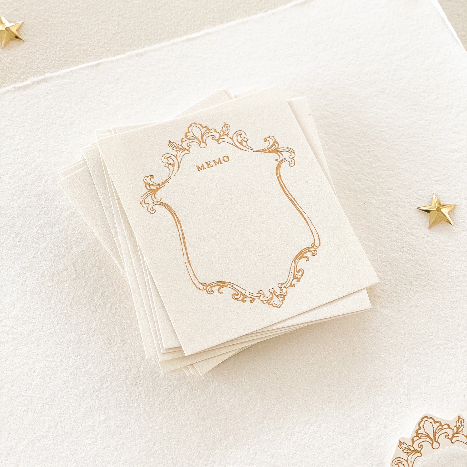 Blinks of Life - Gold Frame Letterpress Labels #02