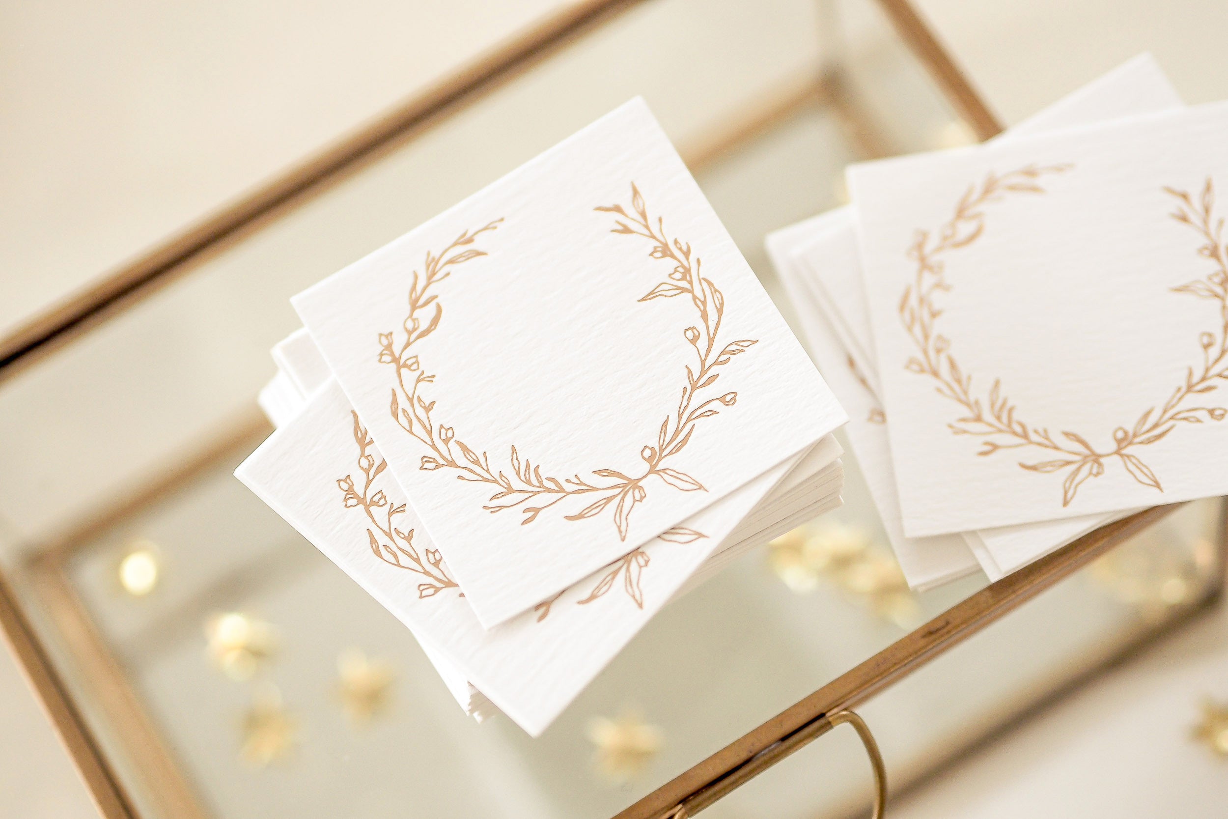 Blinks of Life - Botanical Wreath - Rubber Stamp