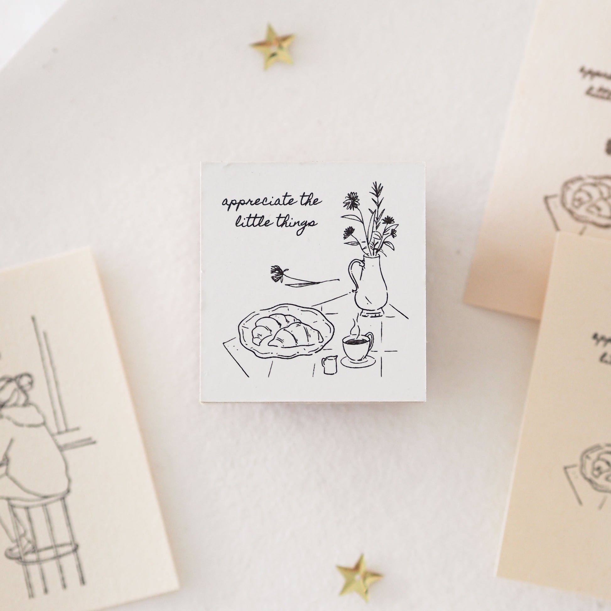 Blinks of Life - Appreciate the Little Things - Rubber Stamp
