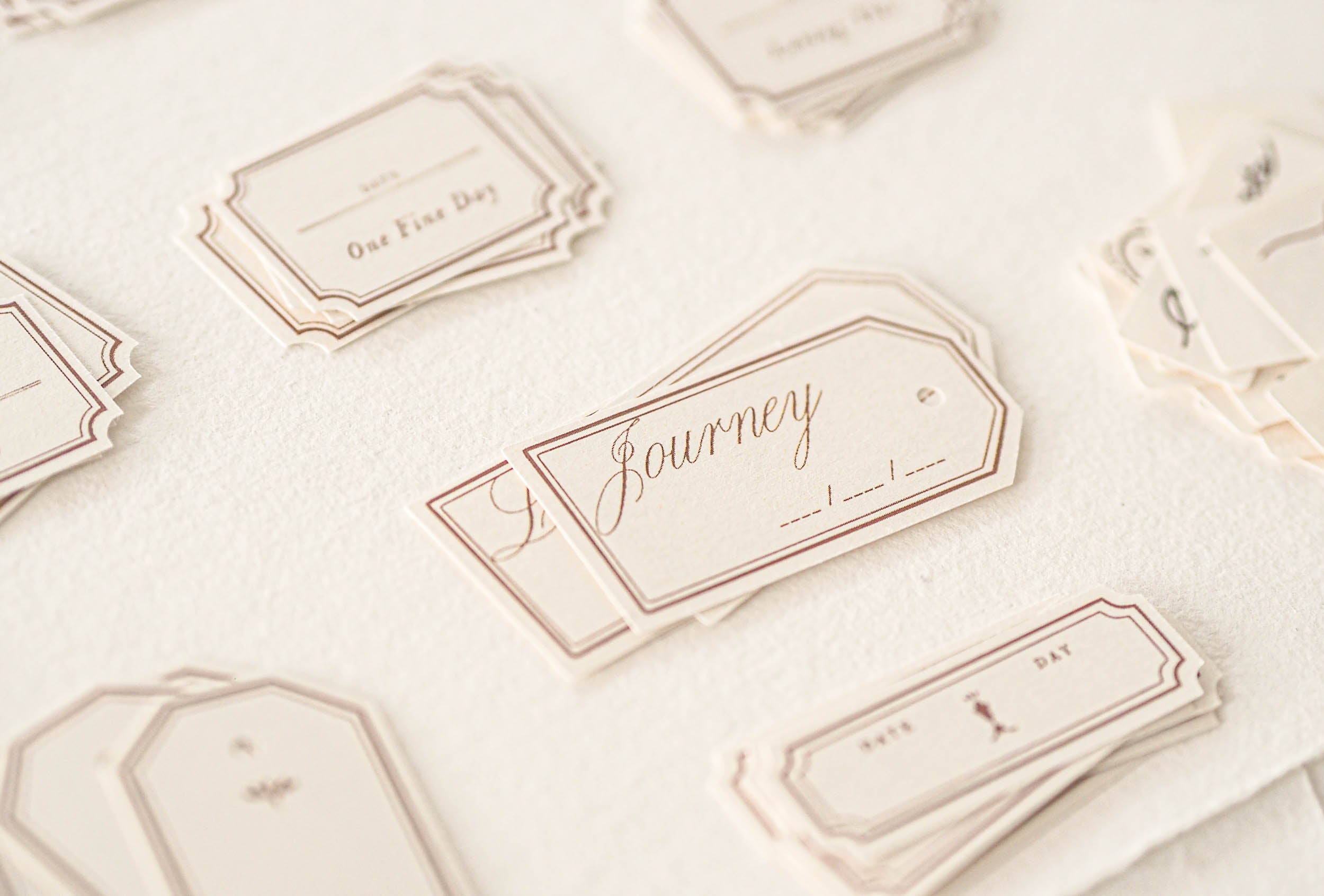 Blinks of Life - Classic Daily Labels - Classic Brown