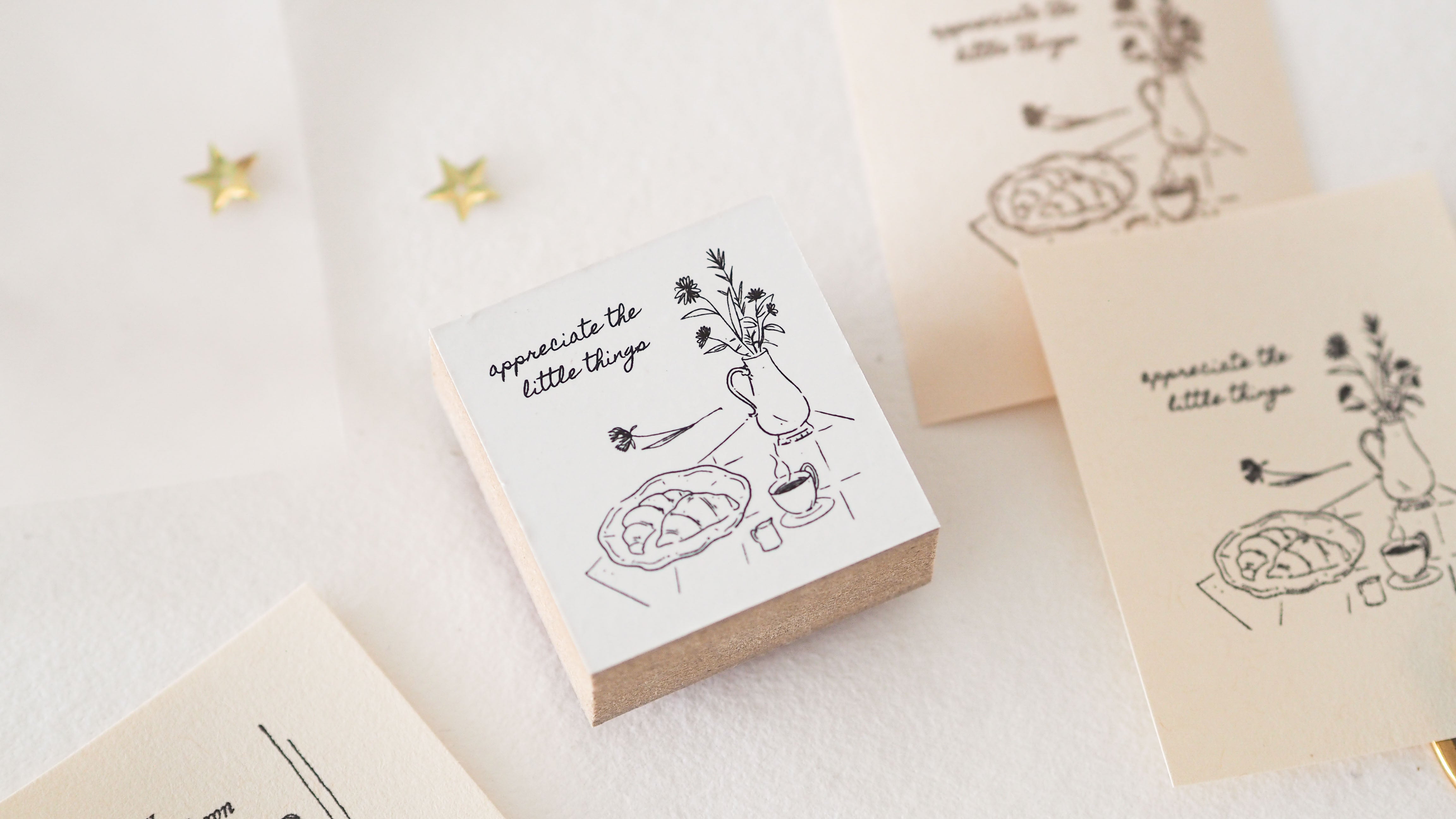 Blinks of Life - Appreciate the Little Things - Rubber Stamp