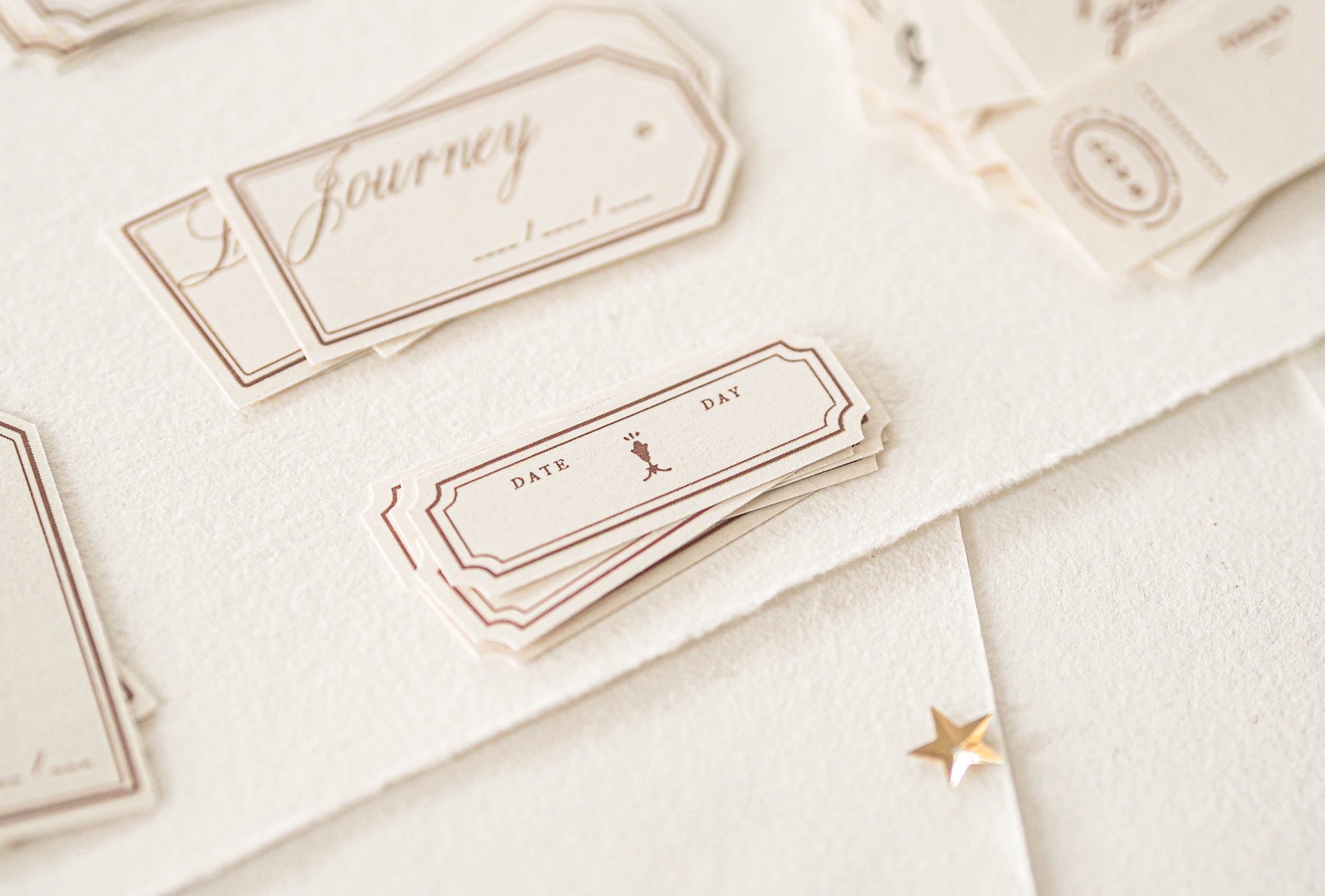 Blinks of Life - Classic Daily Labels - Classic Brown