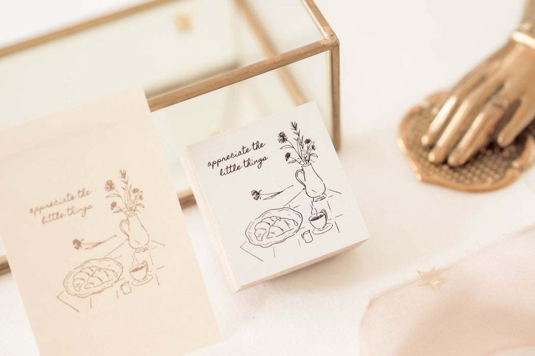 Blinks of Life - Appreciate the Little Things - Rubber Stamp