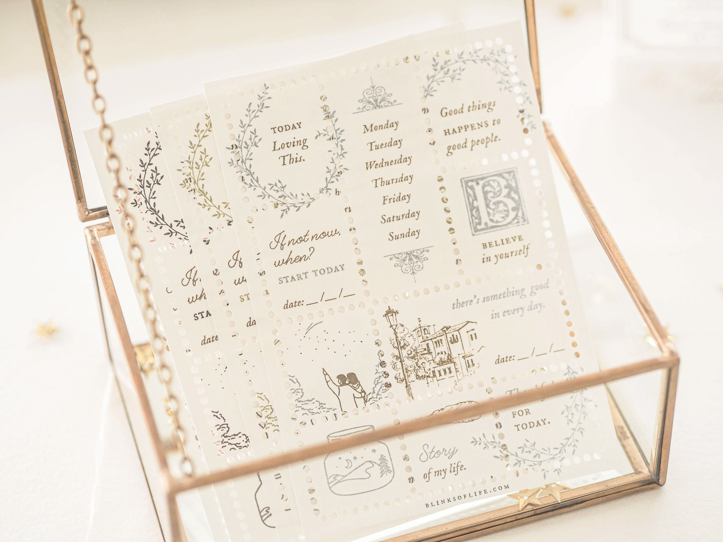 Blinks of Life - Stamp Sheets