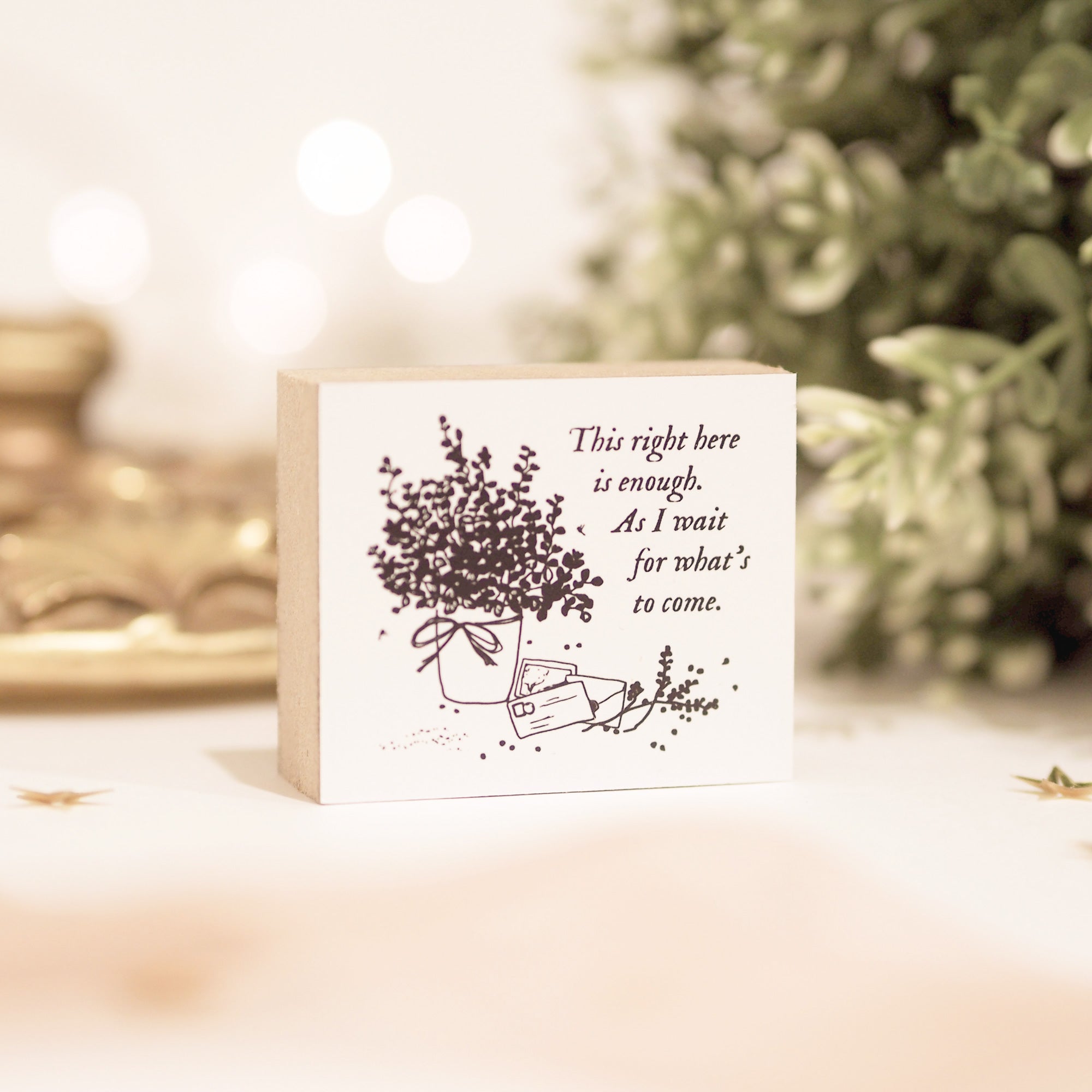 Blinks of Life Rubber Stamp - This Right Here