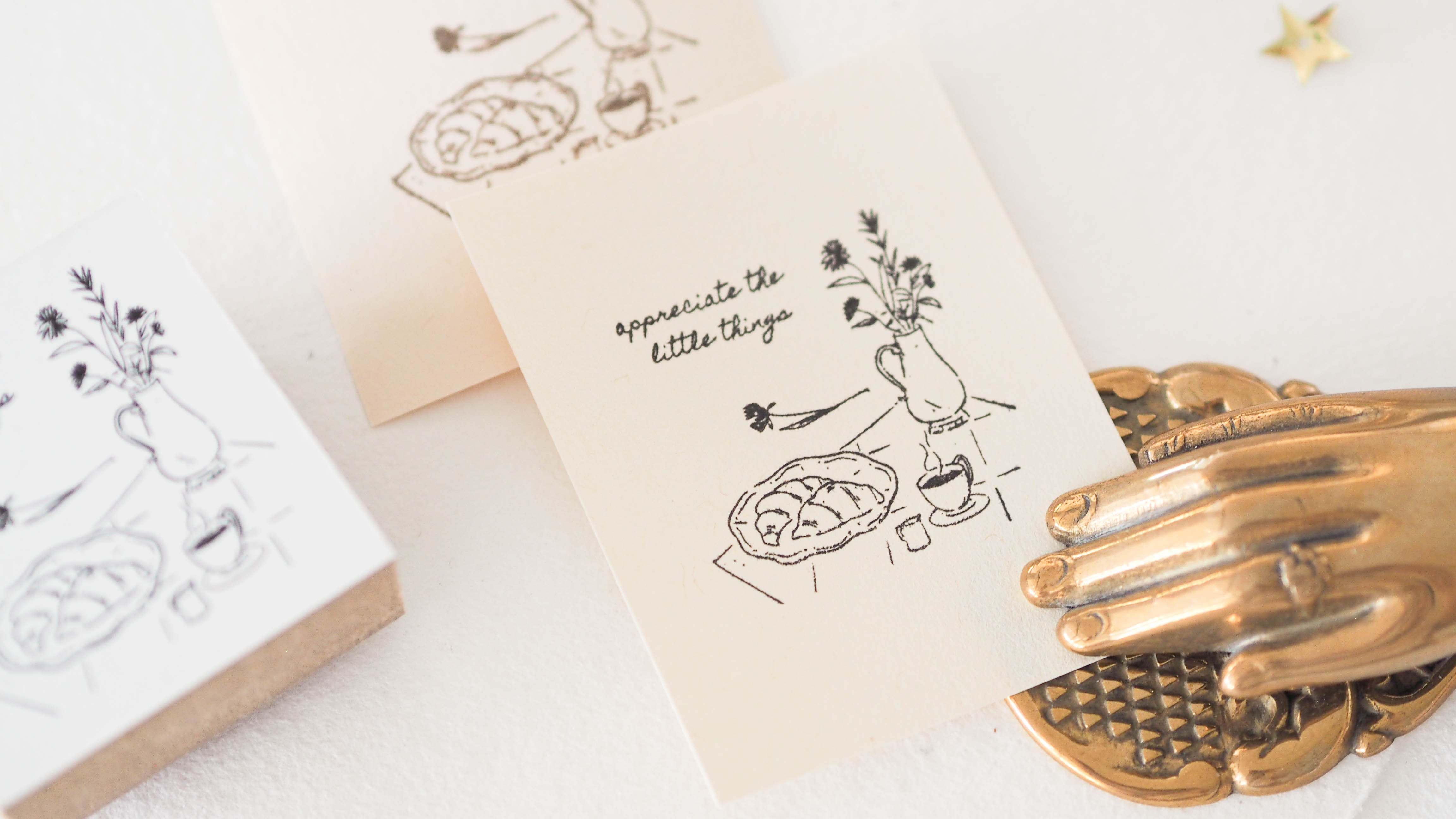 Blinks of Life - Appreciate the Little Things - Rubber Stamp
