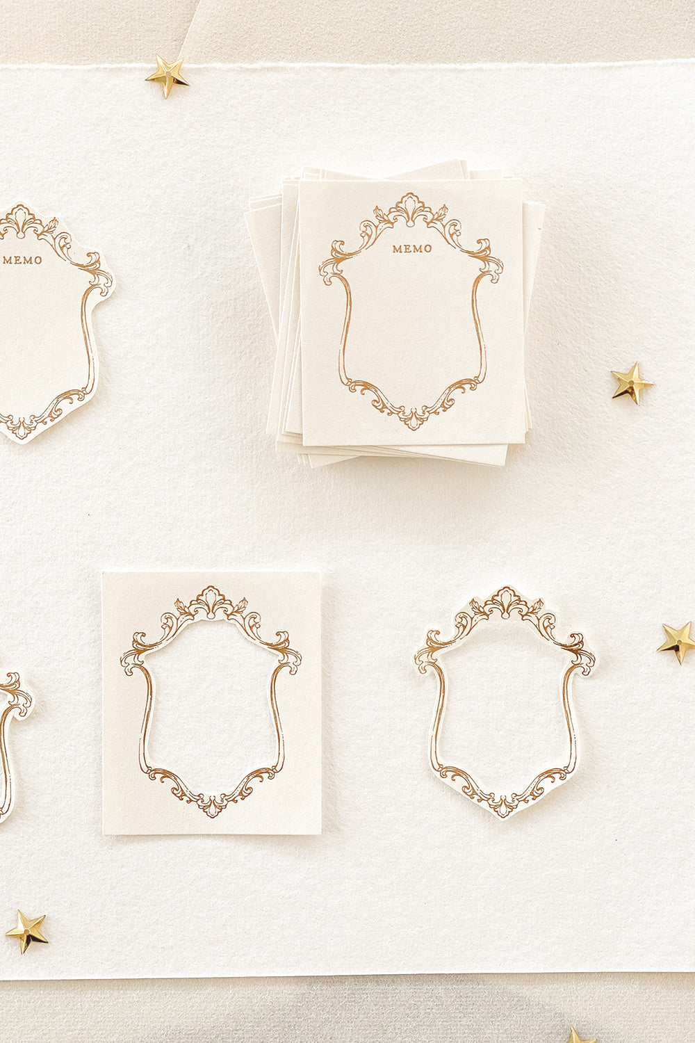 Blinks of Life - Gold Frame Letterpress Labels #02