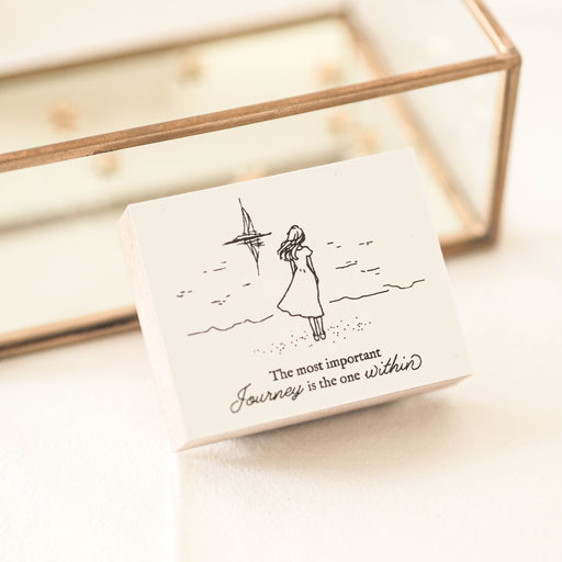 Blinks of Life - The Most Important Journey - Rubber Stamp
