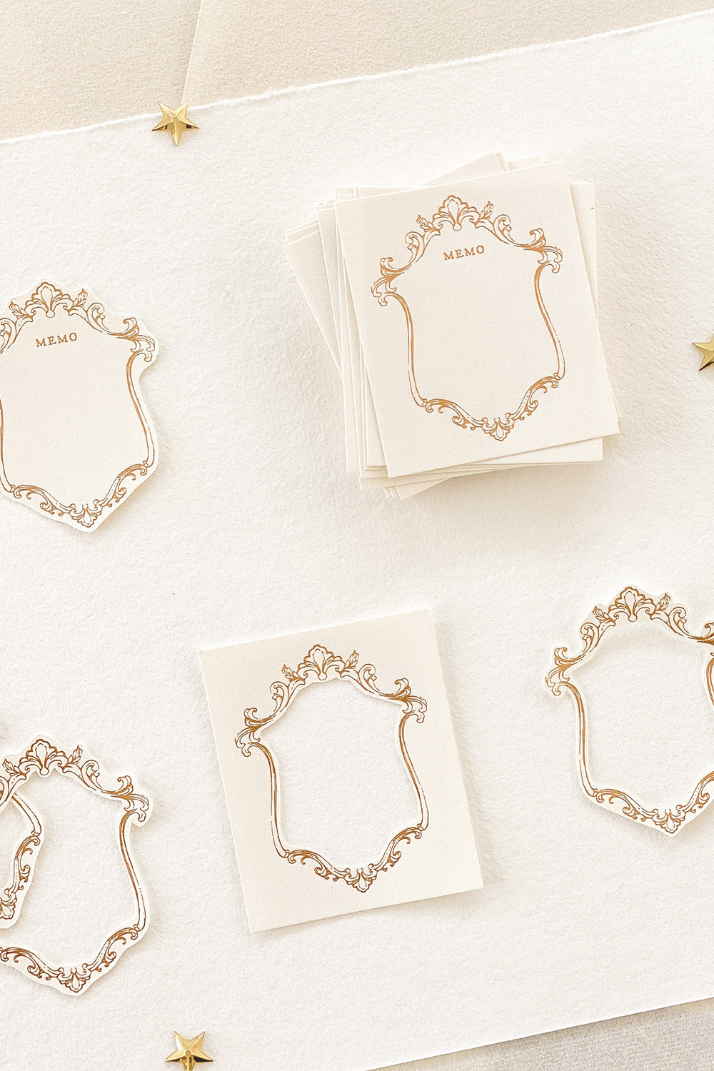 Blinks of Life - Gold Frame Letterpress Labels #02