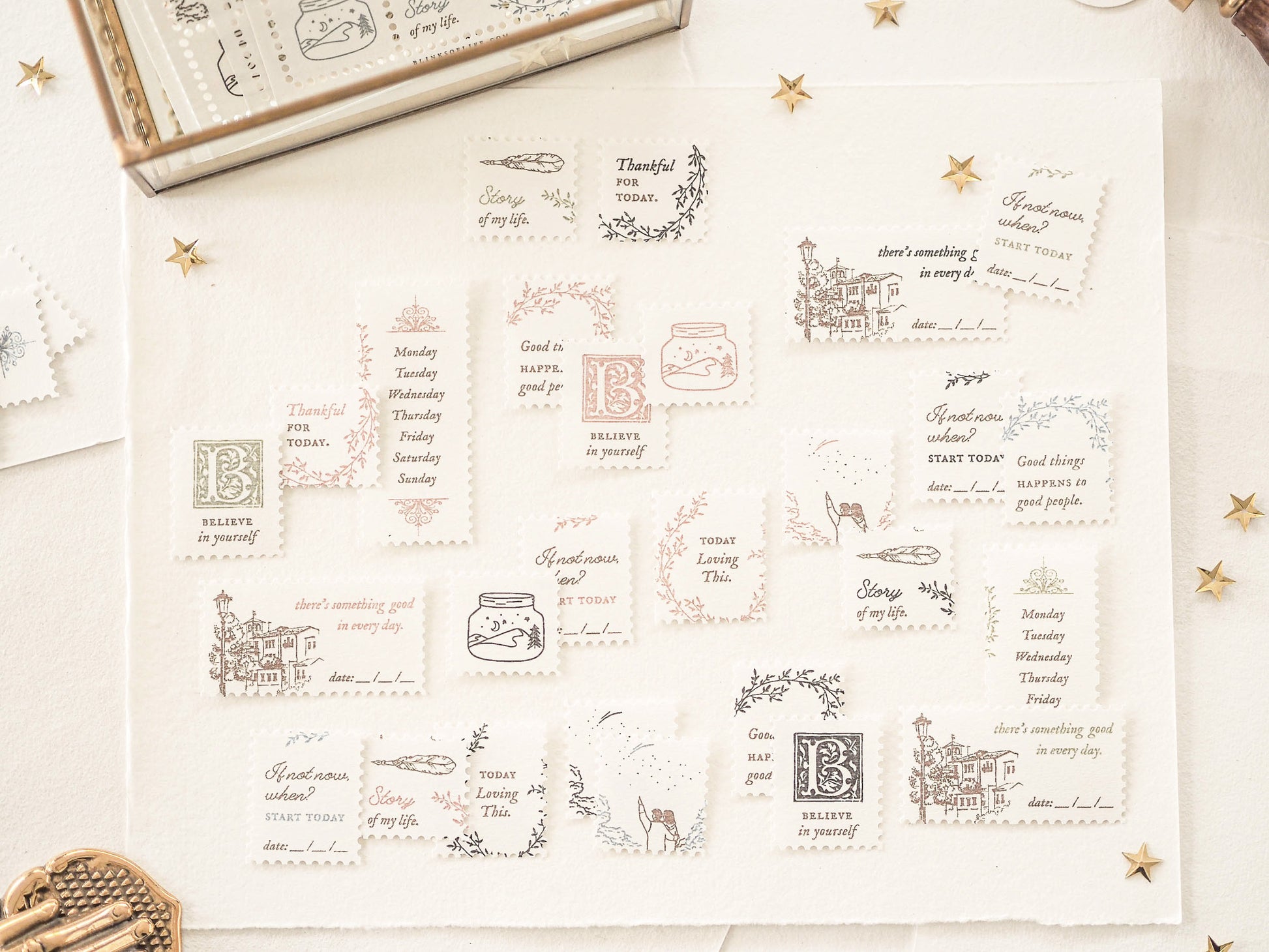 Blinks of Life - Stamp Sheets