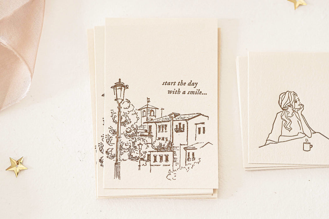Blinks of Life - Letterpress Journal Cards