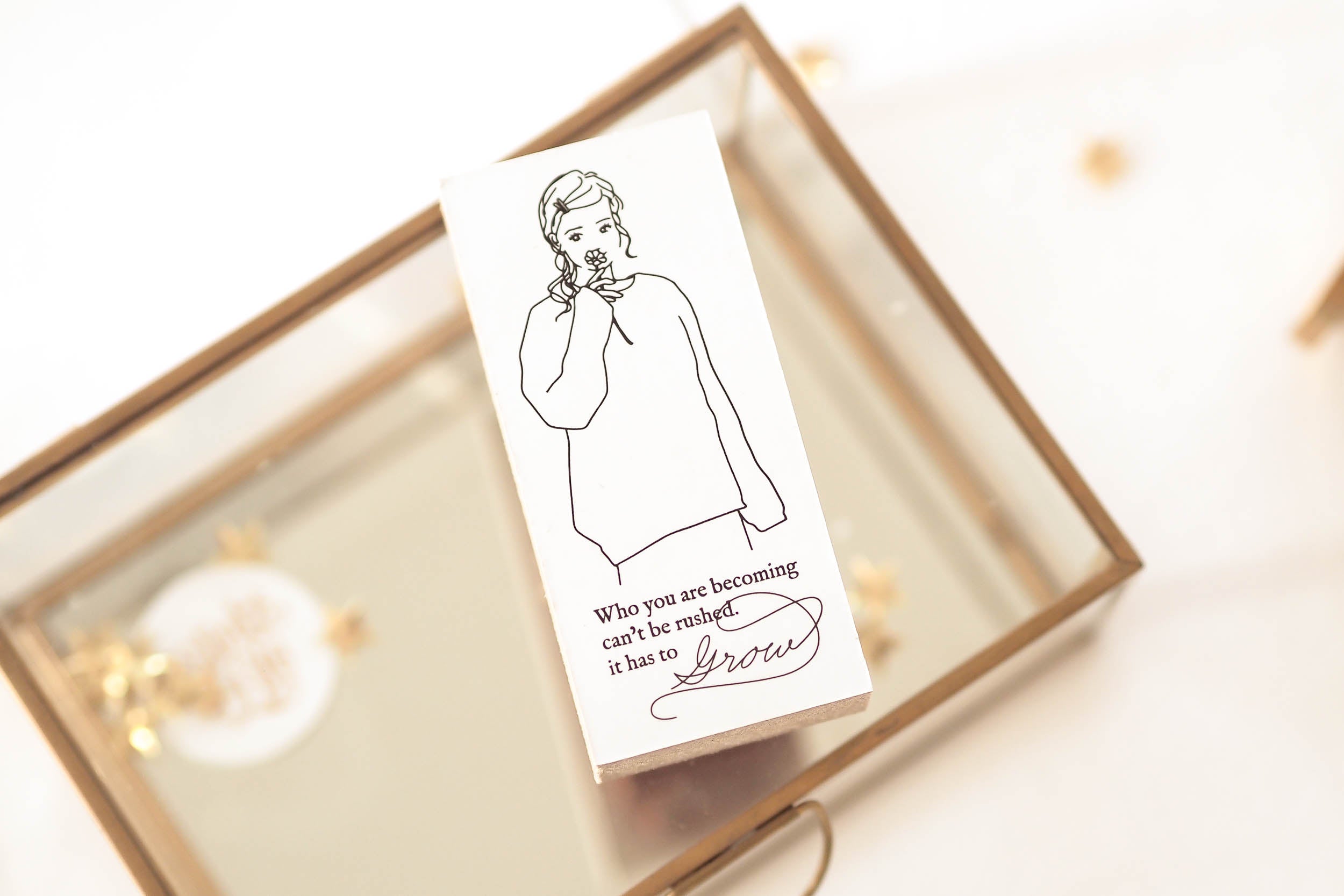 Blinks of Life - Take Time to Grow - Rubber Stamp Story Collection