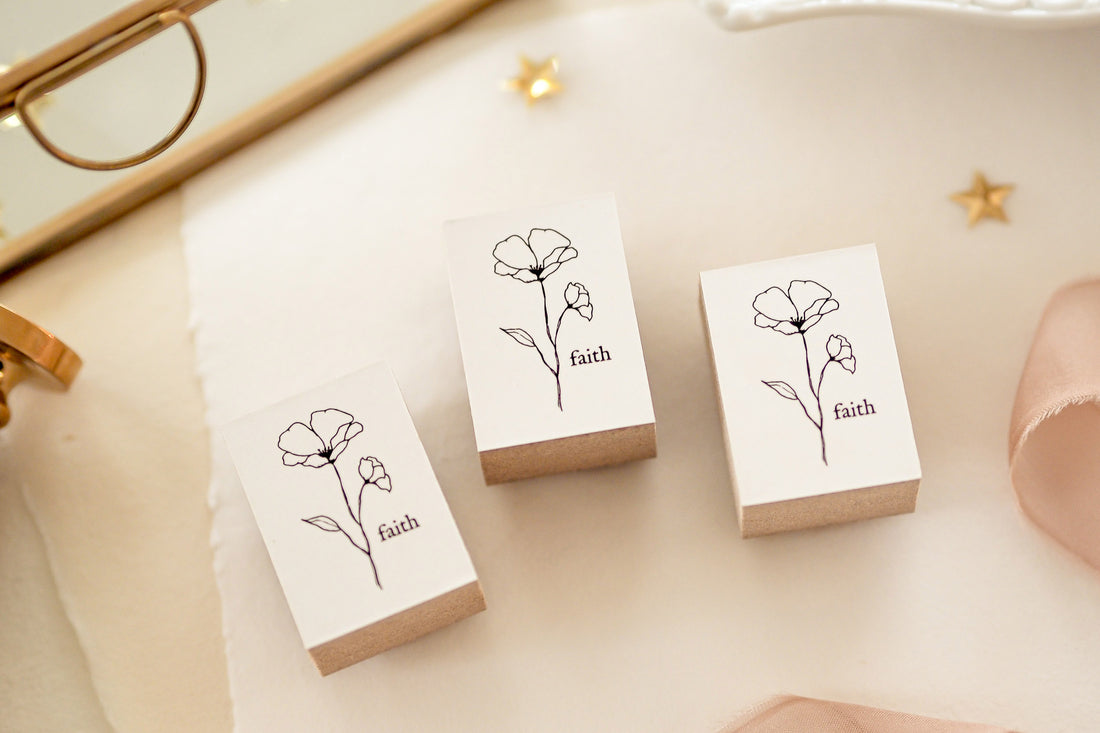 Blinks of Life - Le Jardin Botanical Stamp Collection - Faith