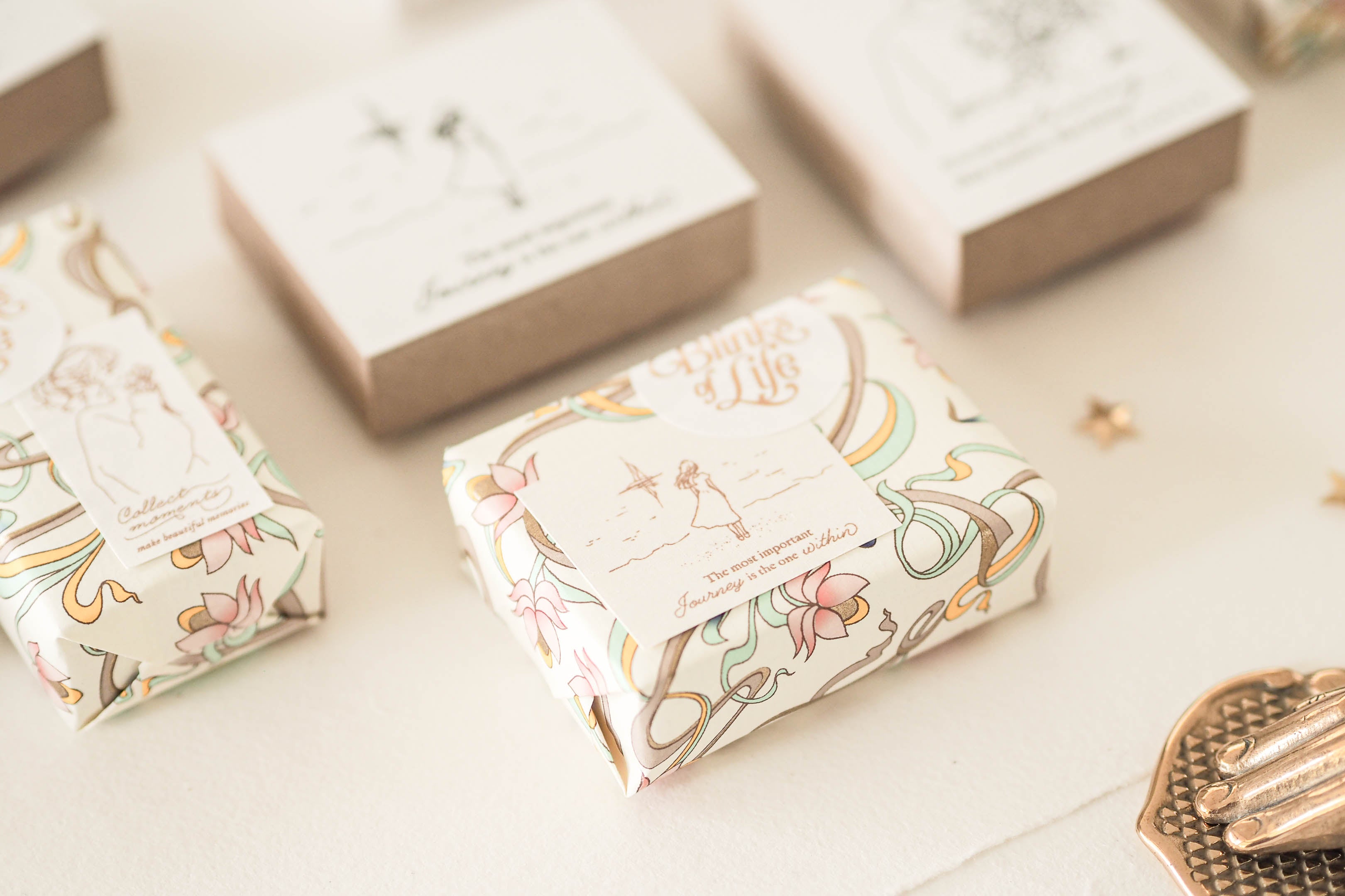 Blinks of Life - The Most Important Journey - Rubber Stamp