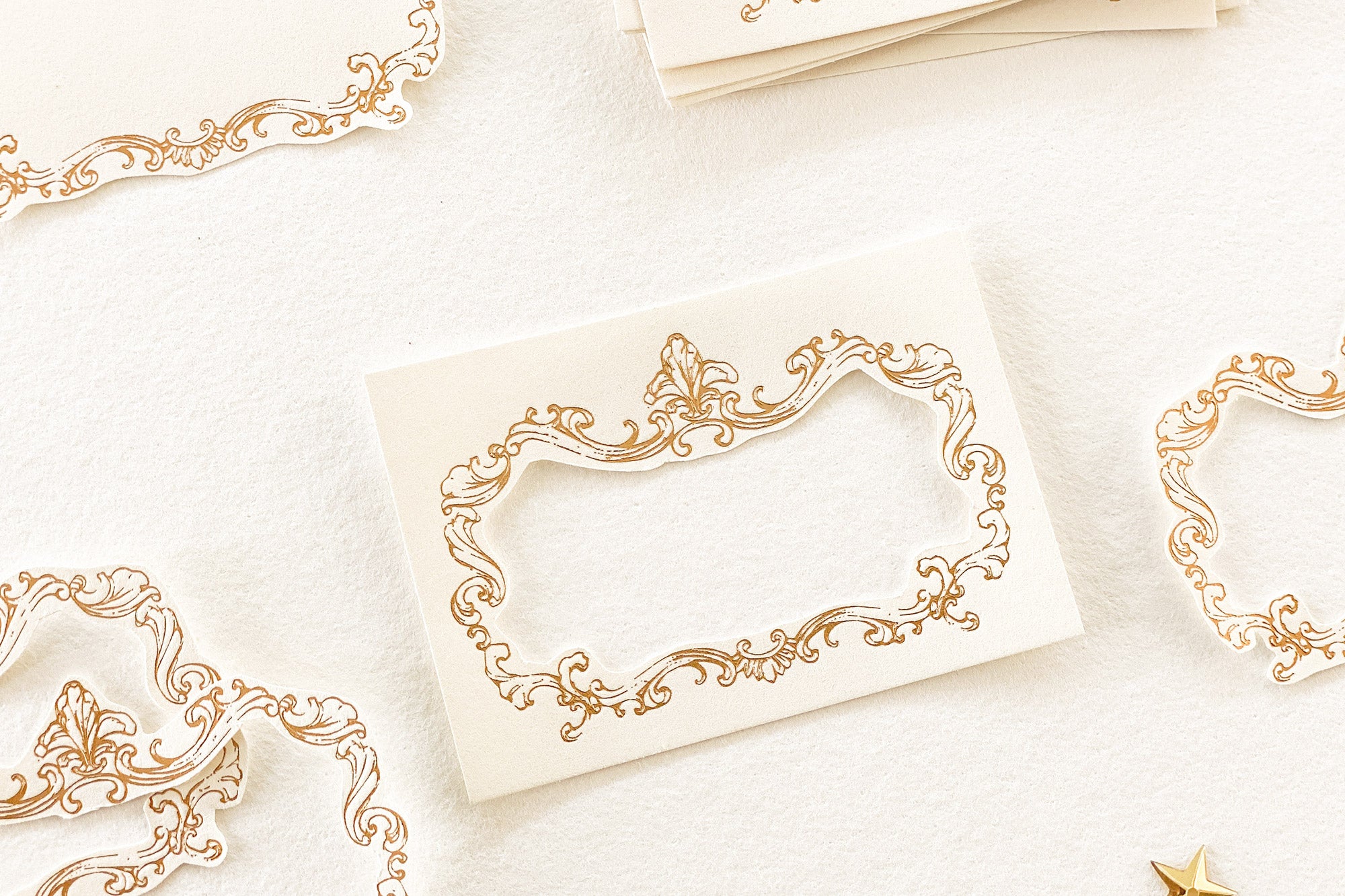 Blinks of Life - Gold Frame Labels #04