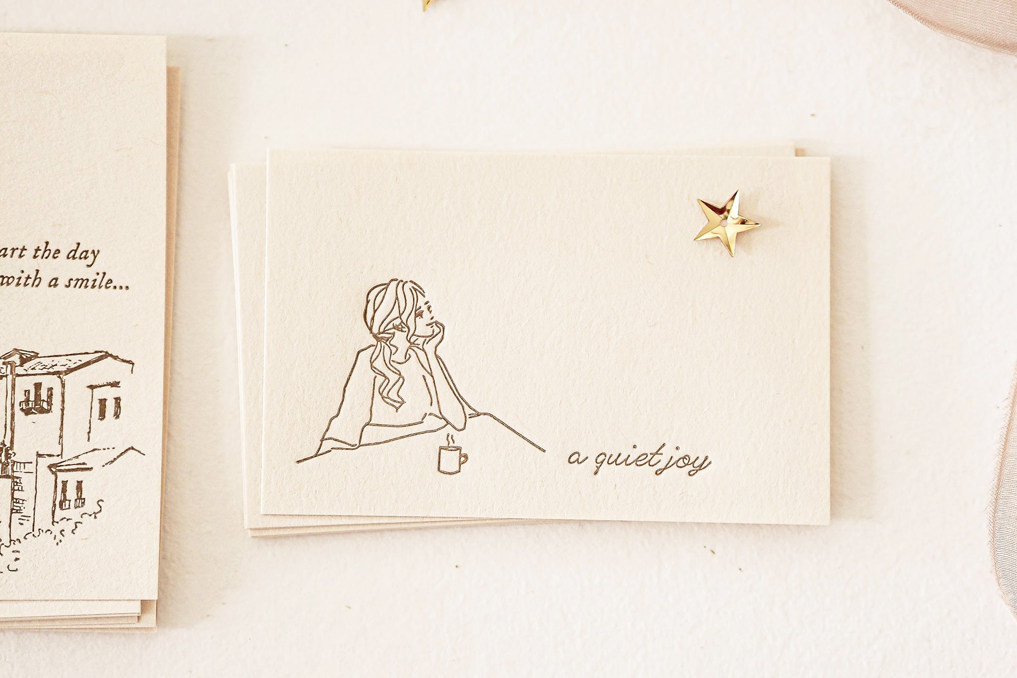 Blinks of Life - Letterpress Journal Cards